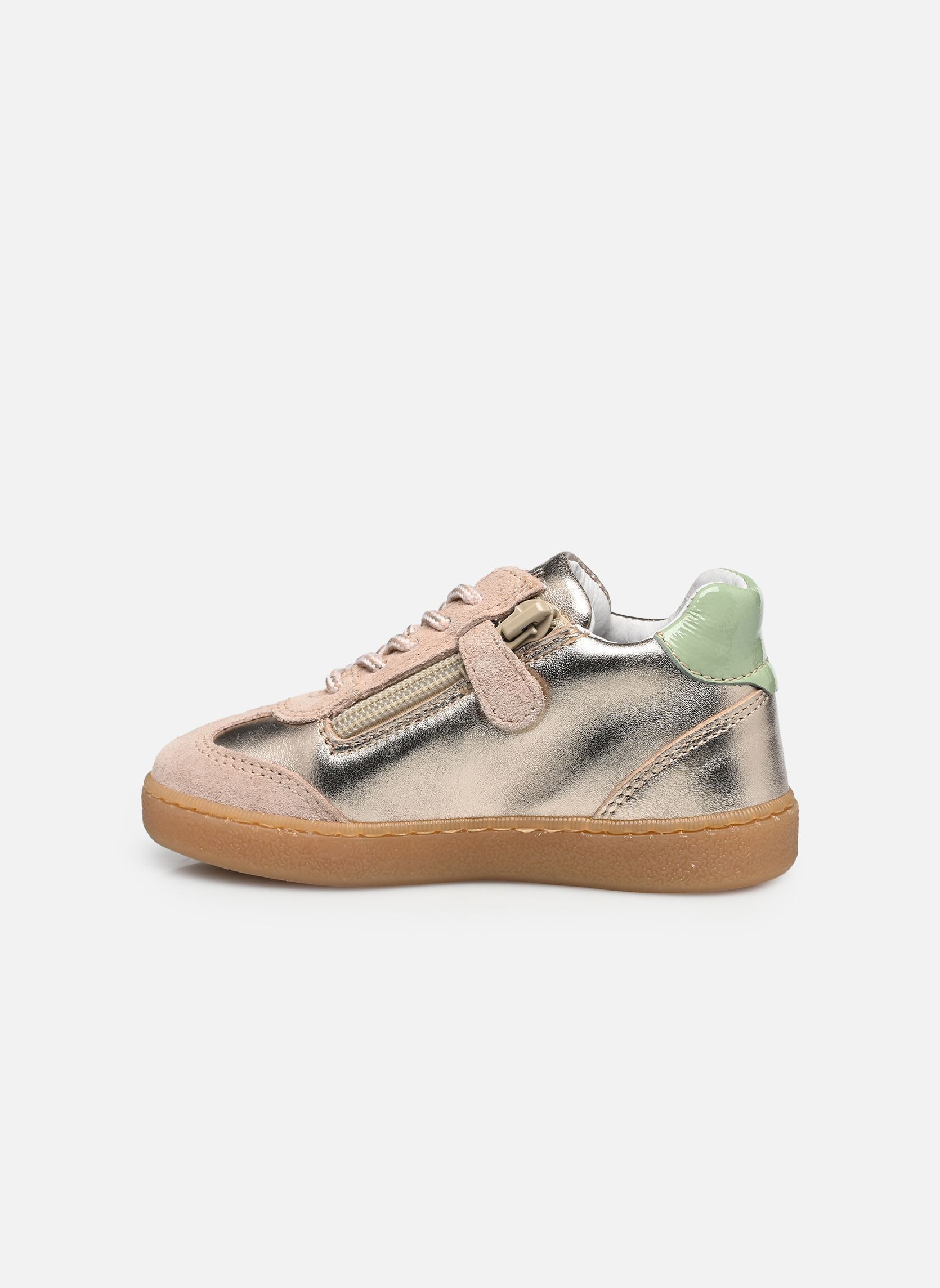 Chaussures premiers pas Anvers fille or et bronze Babybotte Chaussures premiers pas Anvers fille or et bronze PLATINE
