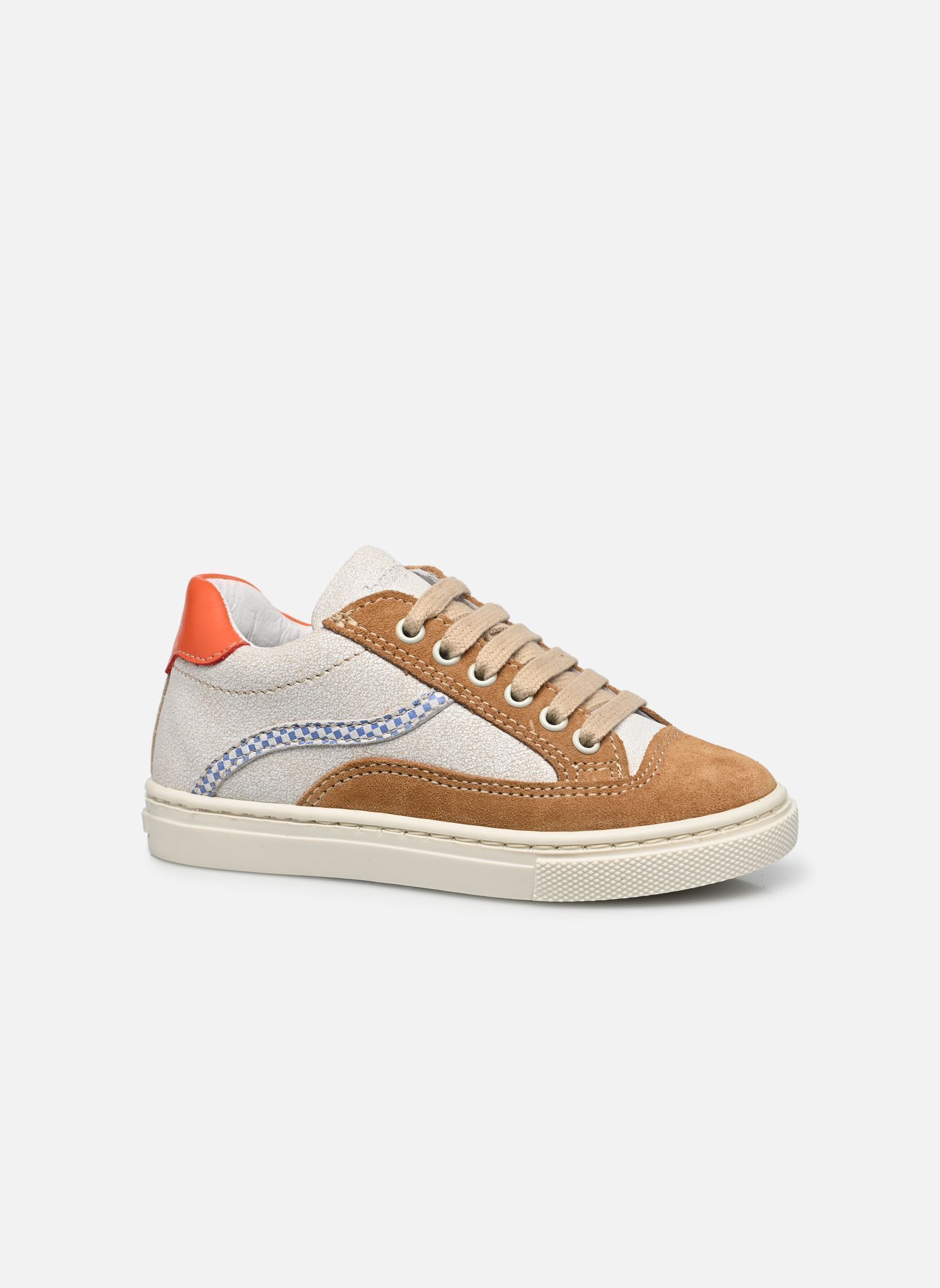 Baskets Agde garçon multicolore Babybotte Baskets Agde garçon multicolore BLANC