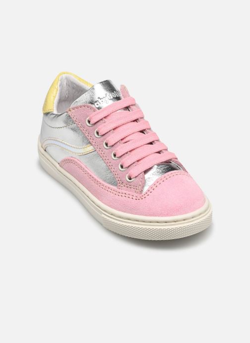 Babybotte Baskets Agde fille argent
