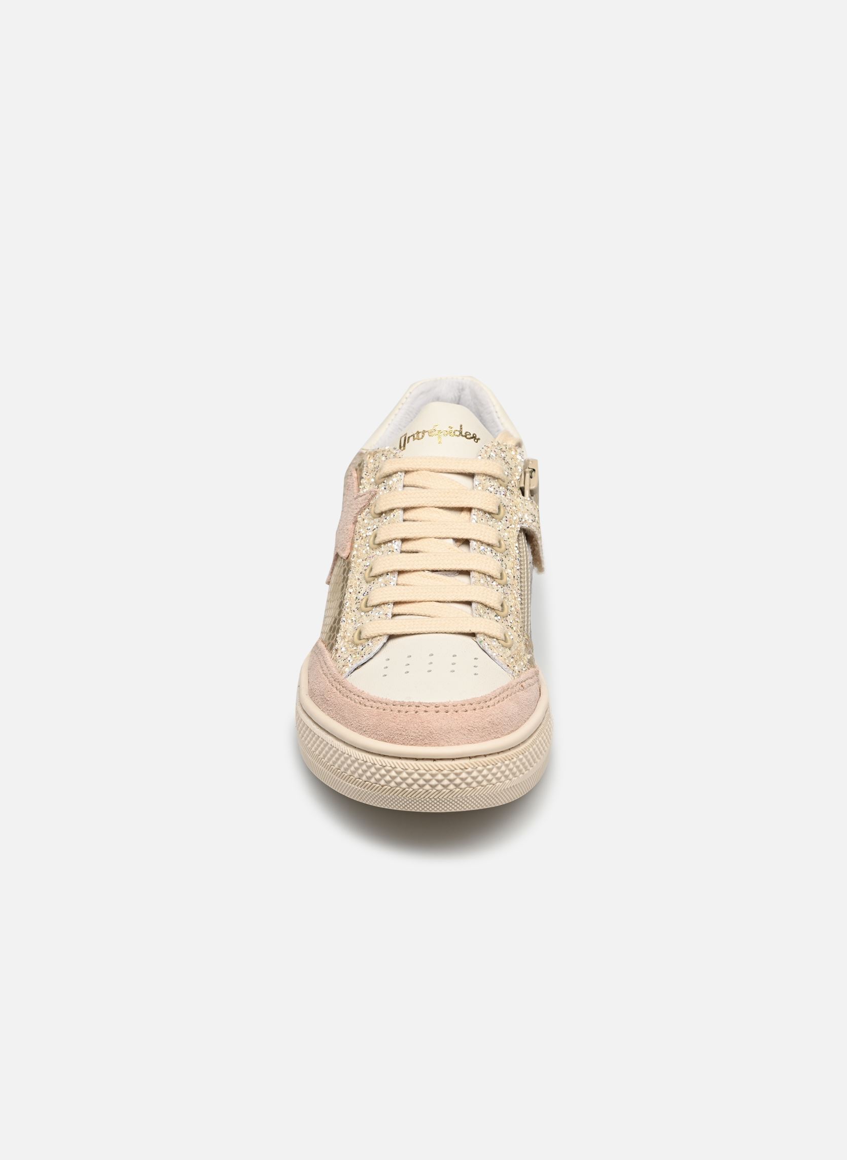 Lage sneakers Kolt meisjes zilver Babybotte Lage sneakers Kolt meisjes zilver PLATINE