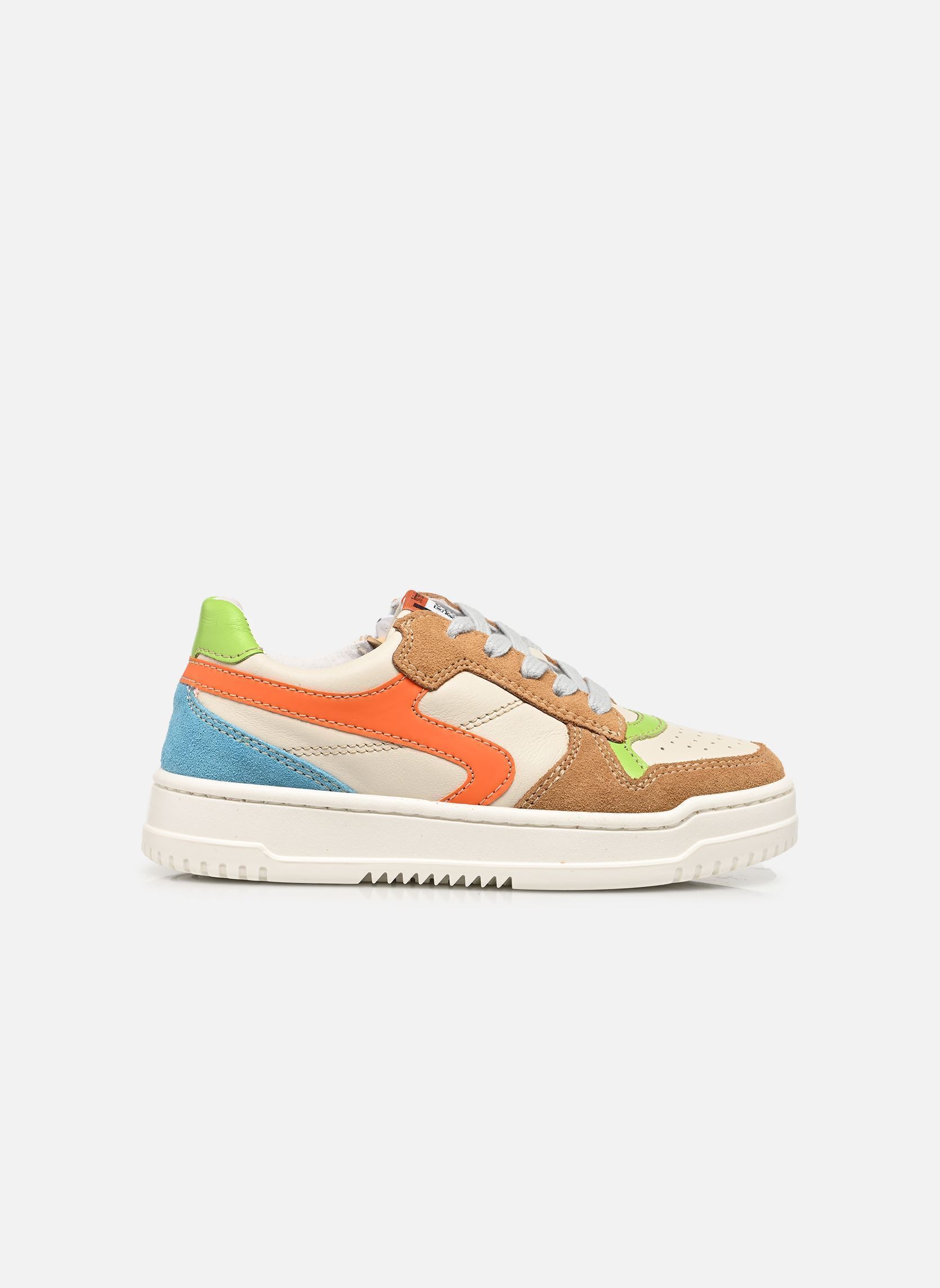 Baskets basses Kargourou garçon multicolore Babybotte Baskets basses Kargourou garçon multicolore BLANC CASSÉ