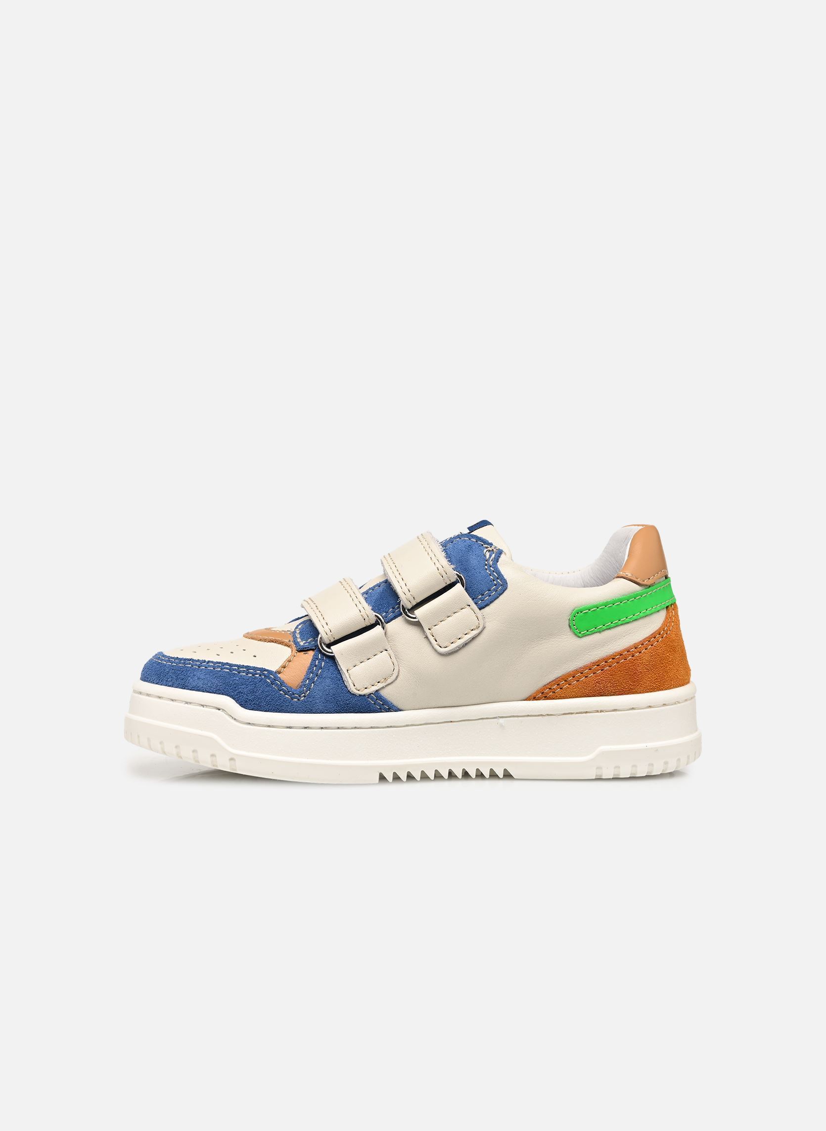 Niedrige Sneaker Kargourou Velcro jungen weiß Babybotte Niedrige Sneaker Kargourou Velcro jungen weiß BLANC CASSÉ 1
