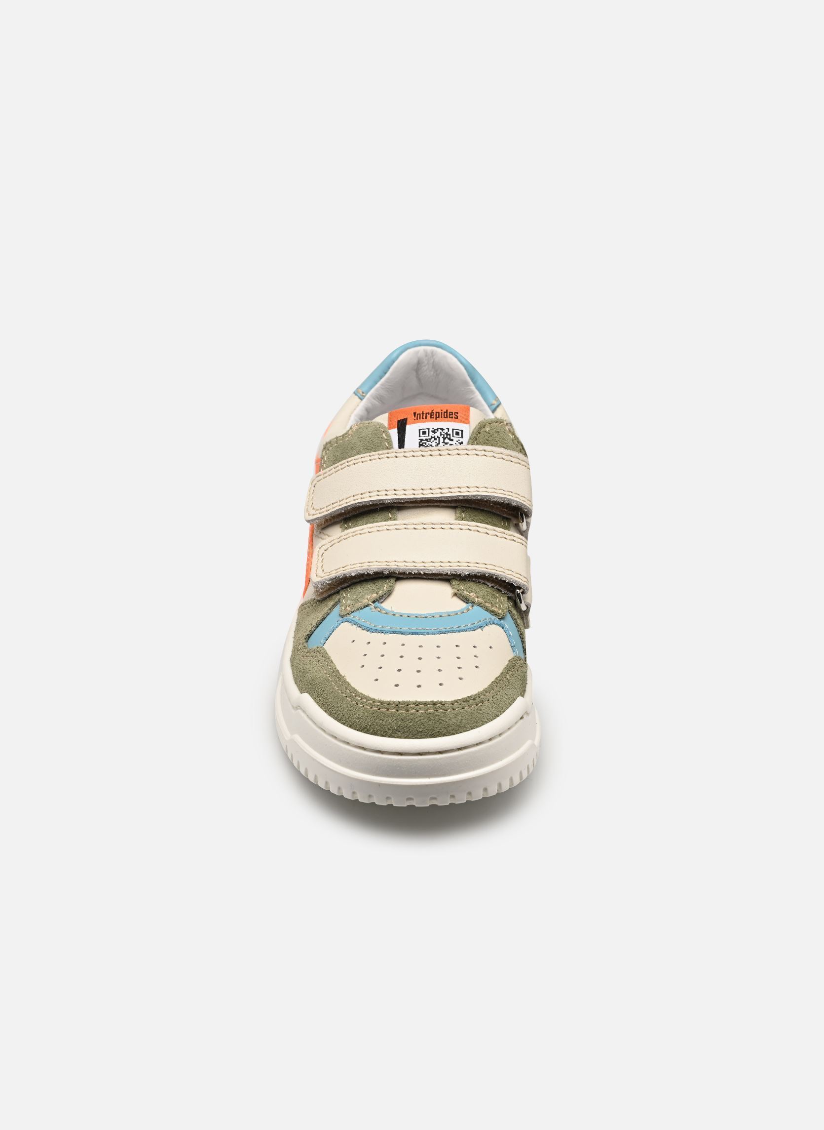 Lage sneakers Kargourou Velcro jongens wit Babybotte Lage sneakers Kargourou Velcro jongens wit BLANC CASSÉ 2