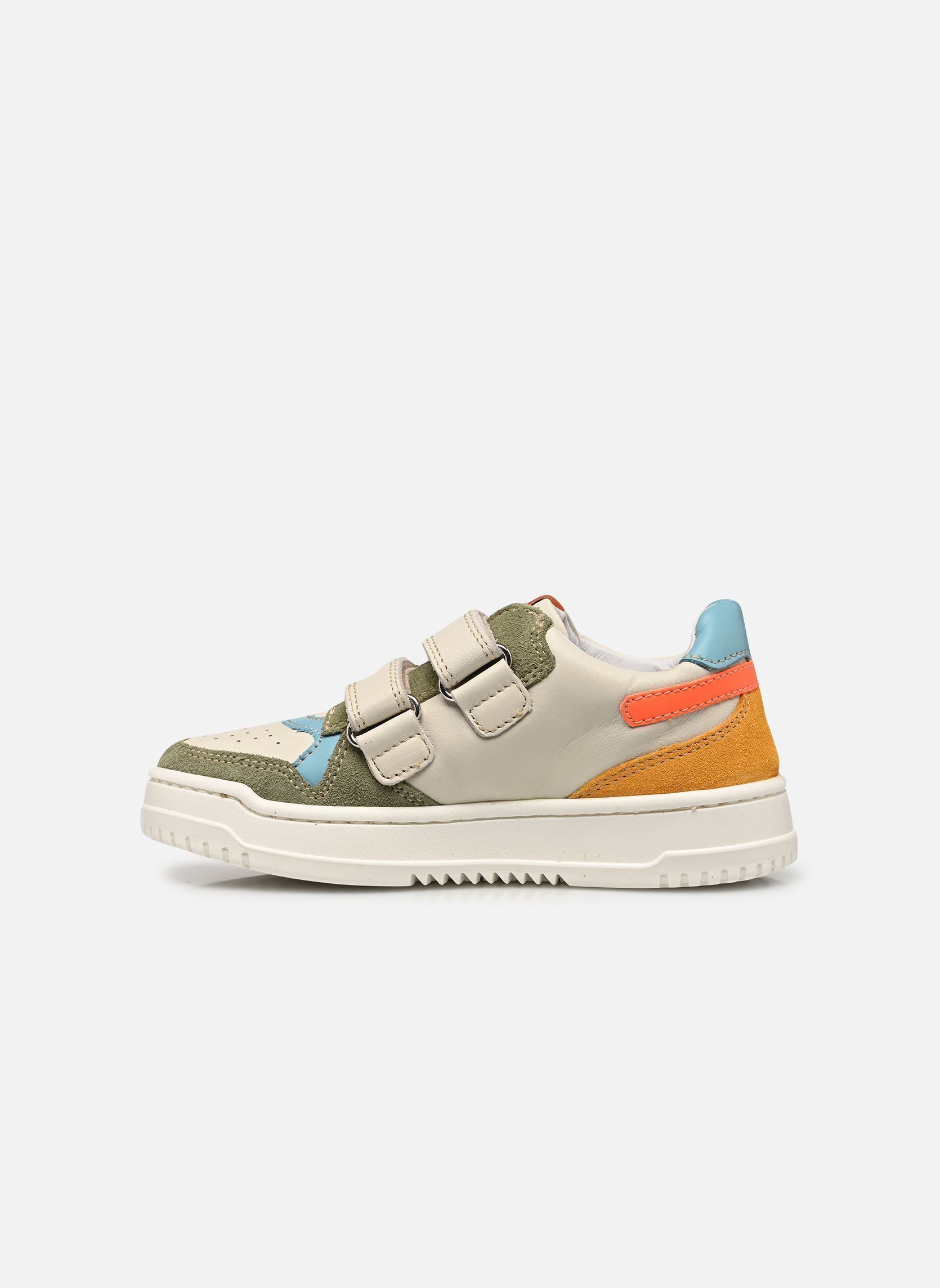 Lage sneakers Kargourou Velcro jongens wit Babybotte Lage sneakers Kargourou Velcro jongens wit BLANC CASSÉ 2