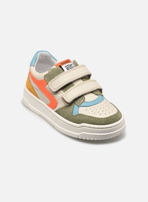 Babybotte Lage sneakers Kargourou Velcro jongens wit