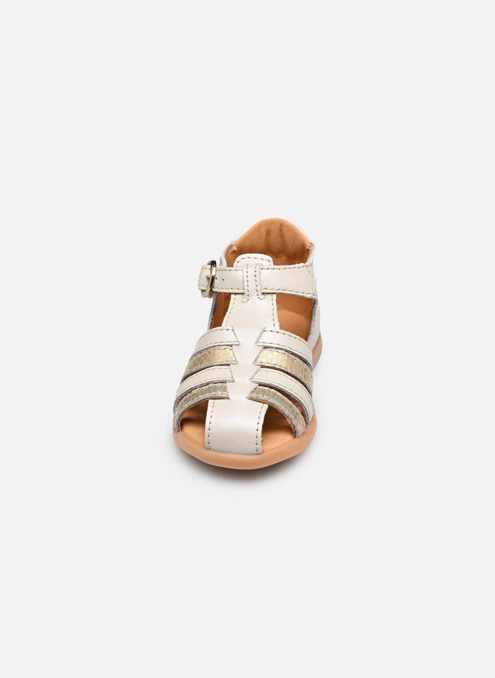 Sandales Gabrielle fille blanc Babybotte Sandales Gabrielle fille blanc IVOIRE