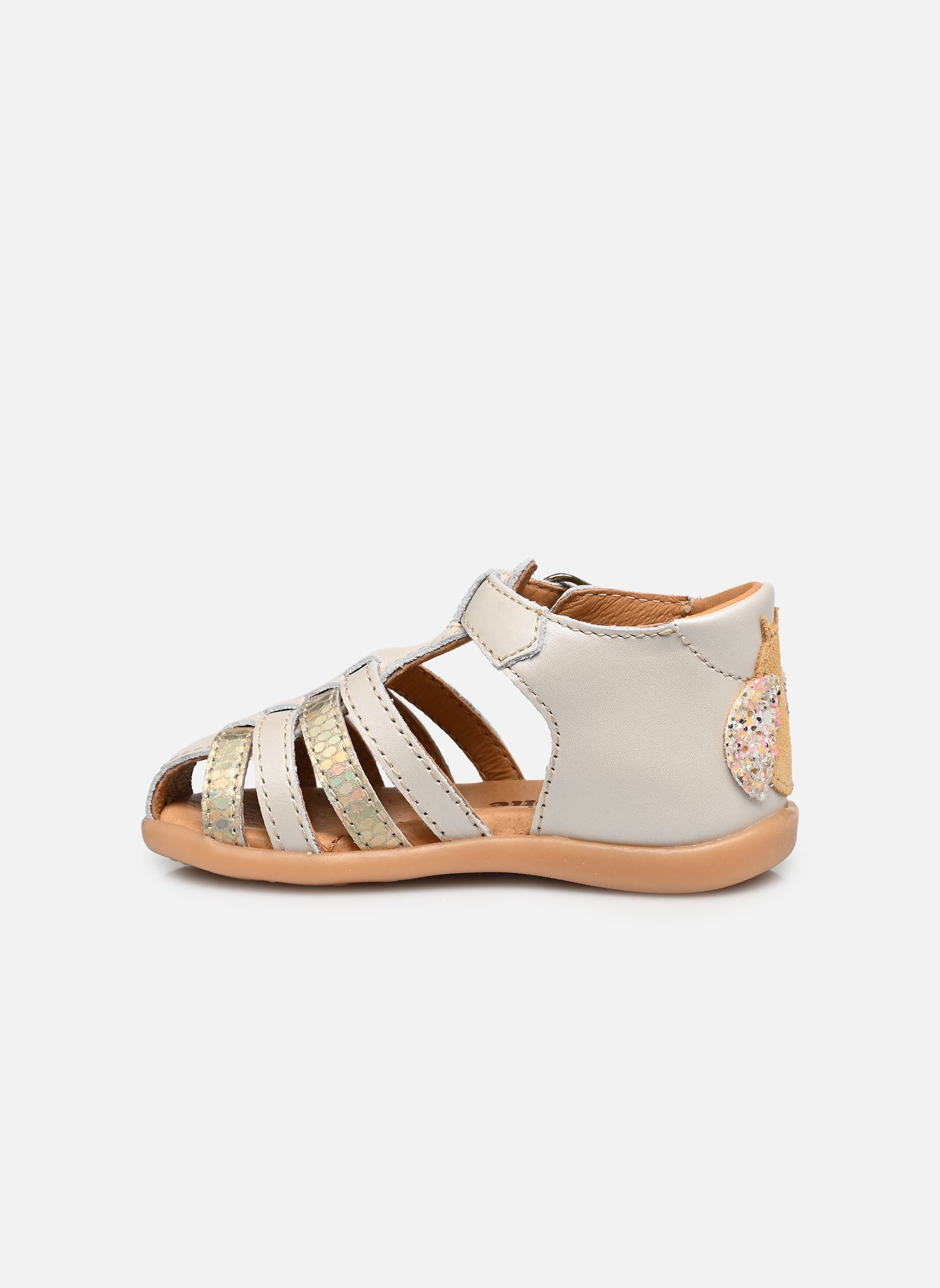 Sandales Gabrielle fille blanc Babybotte Sandales Gabrielle fille blanc IVOIRE