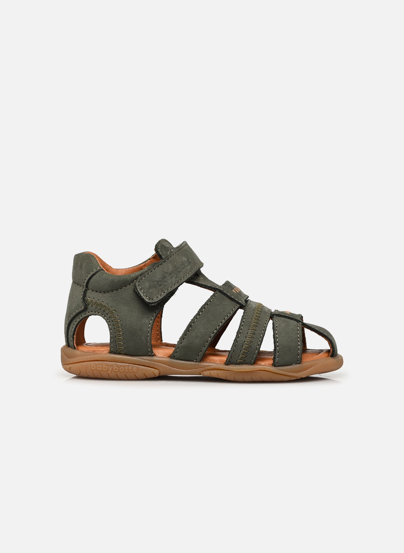 Sandales Tic garçon vert Babybotte Sandales Tic garçon vert VERT