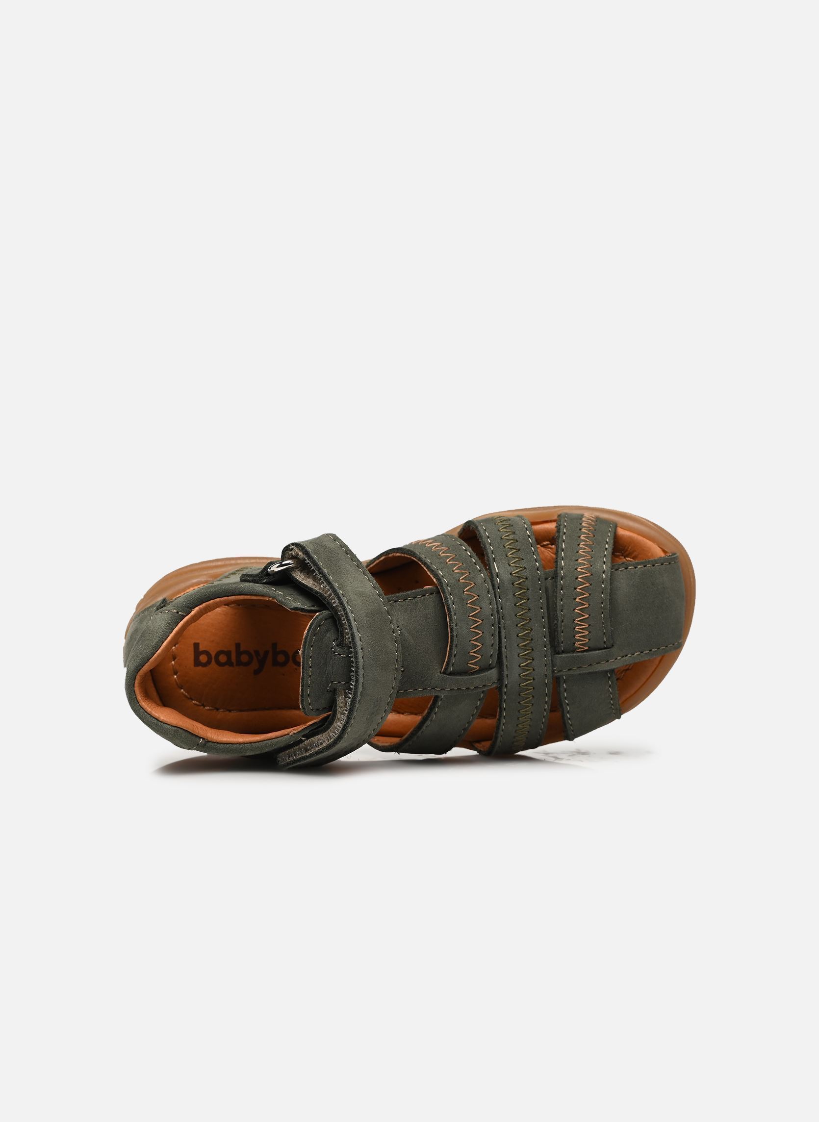 Sandales Tic garçon vert Babybotte Sandales Tic garçon vert VERT