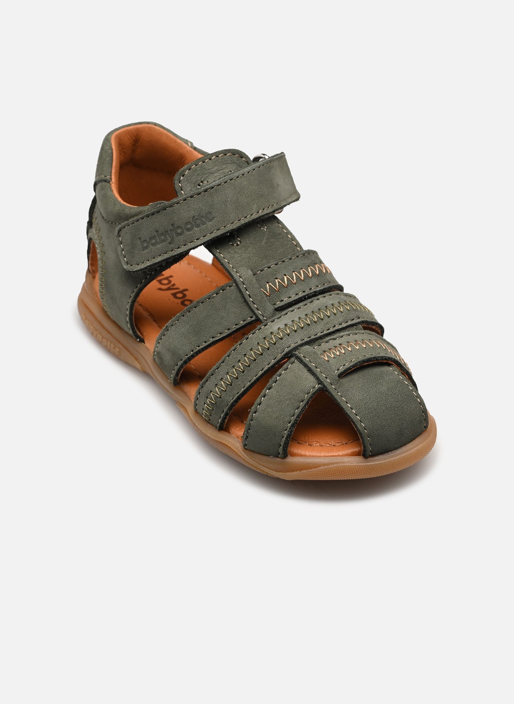 Sandales Tic garçon vert Babybotte Sandales Tic garçon vert VERT
