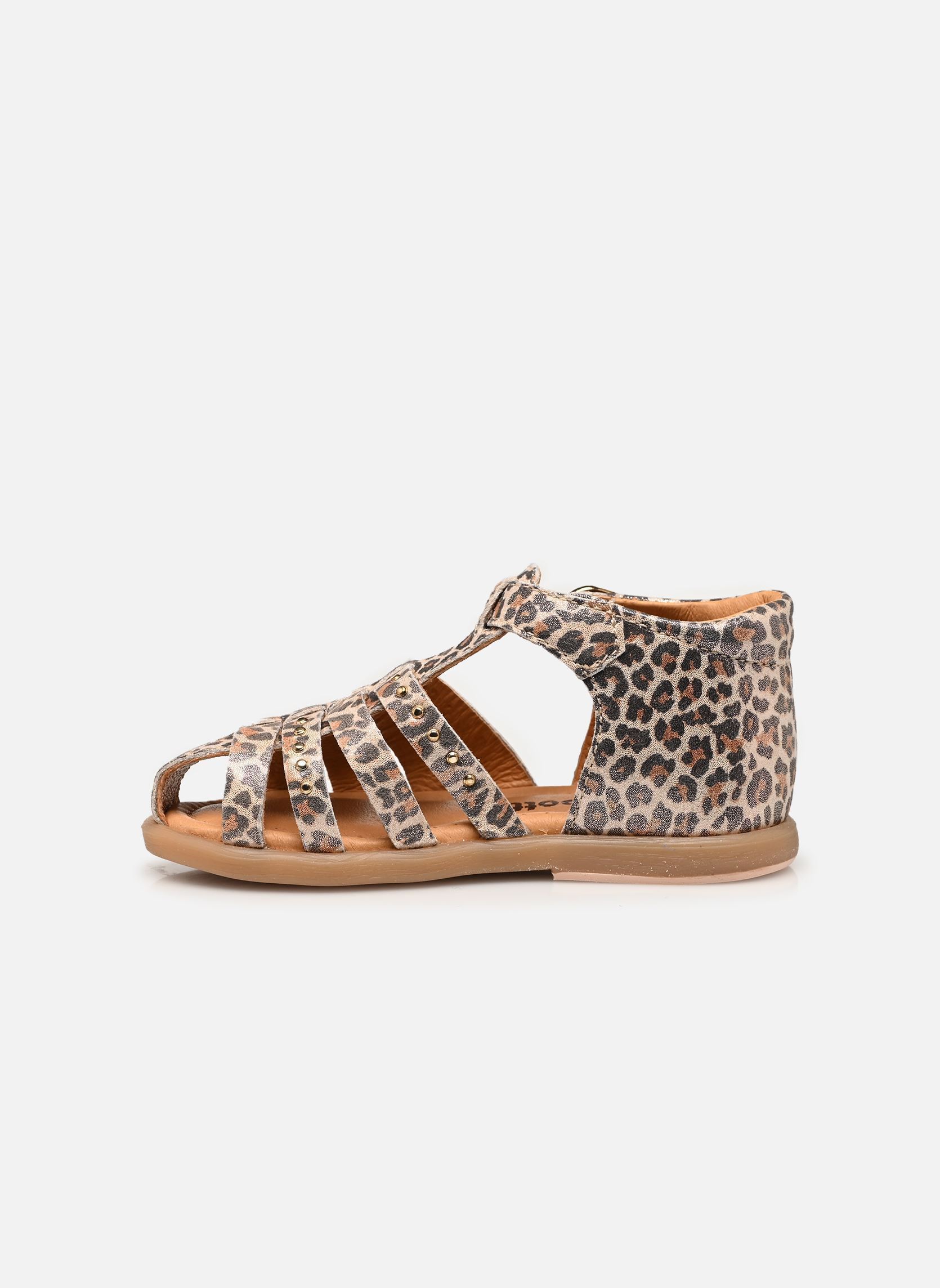 Sandalen Tourock mädchen braun Babybotte Sandalen Tourock mädchen braun LEOPARD