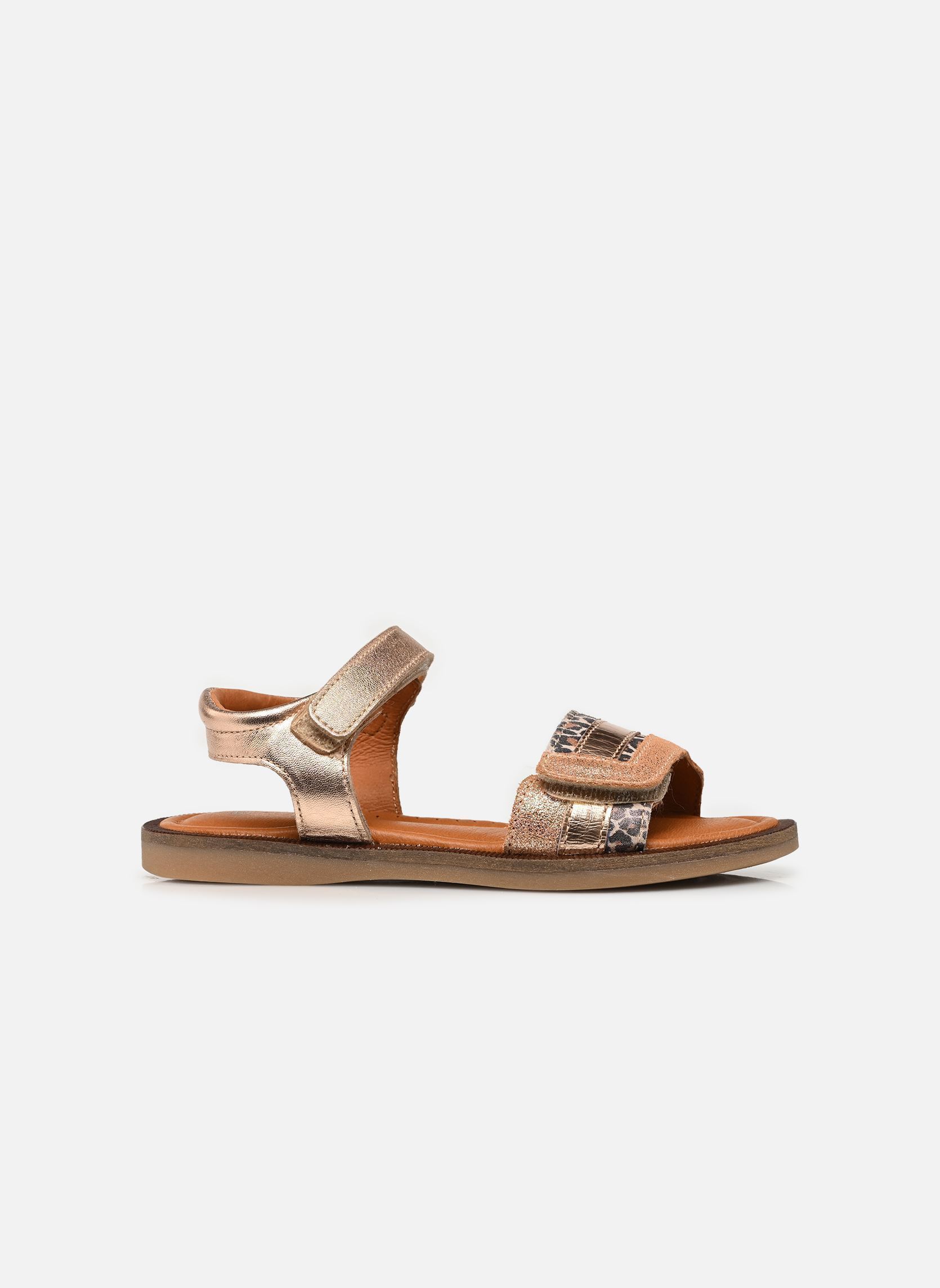 Sandalen Kanelle mädchen silber Babybotte Sandalen Kanelle mädchen silber PLATINE