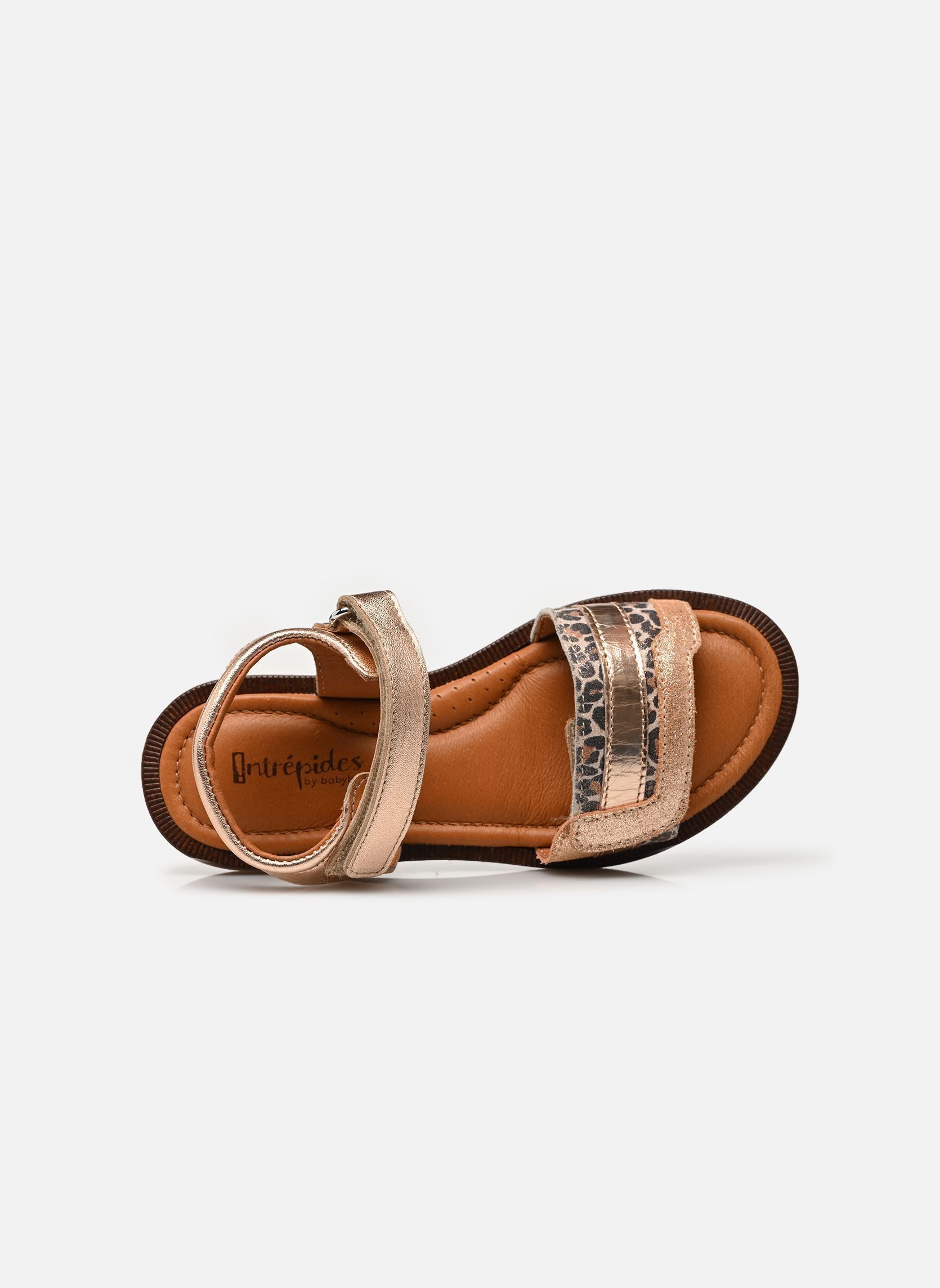 Sandalen Kanelle mädchen silber Babybotte Sandalen Kanelle mädchen silber PLATINE