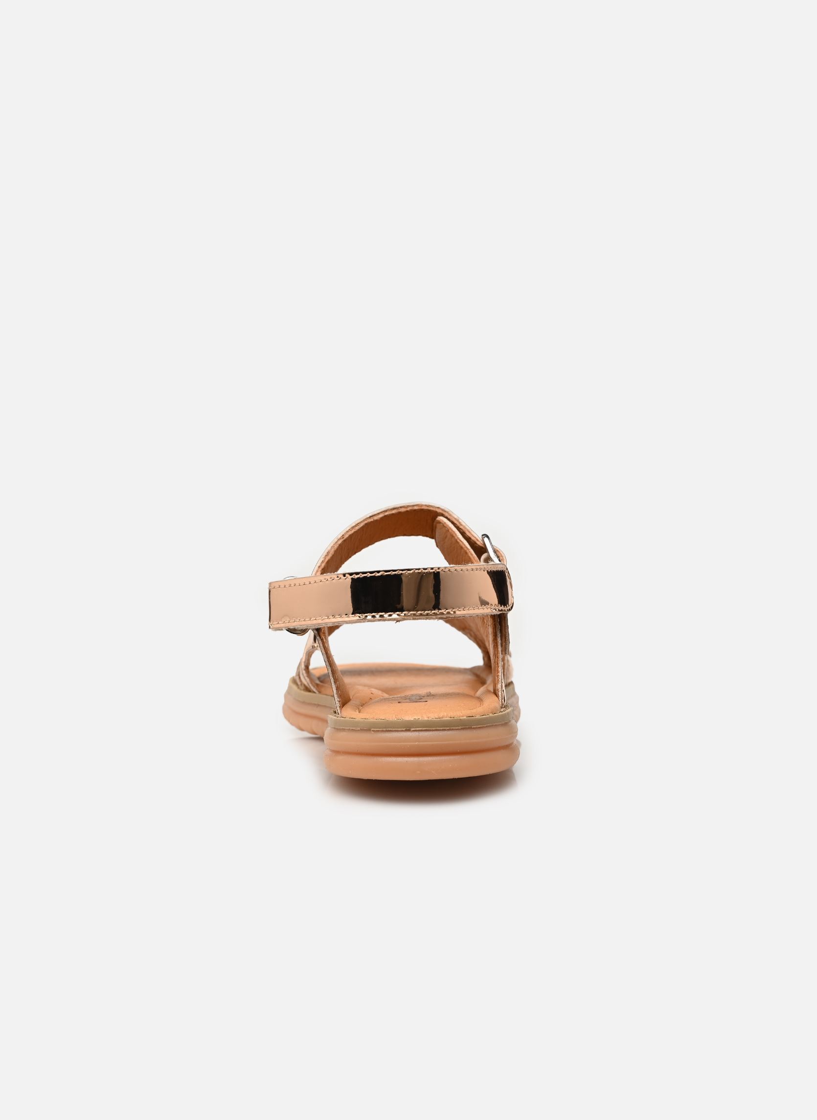 Sandalen Kristina meisjes goud en brons Babybotte Sandalen Kristina meisjes goud en brons PLATINE