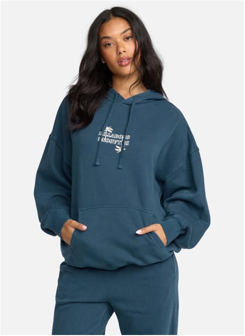 Billabong Sweats à capuche Best Wishes femme bleu