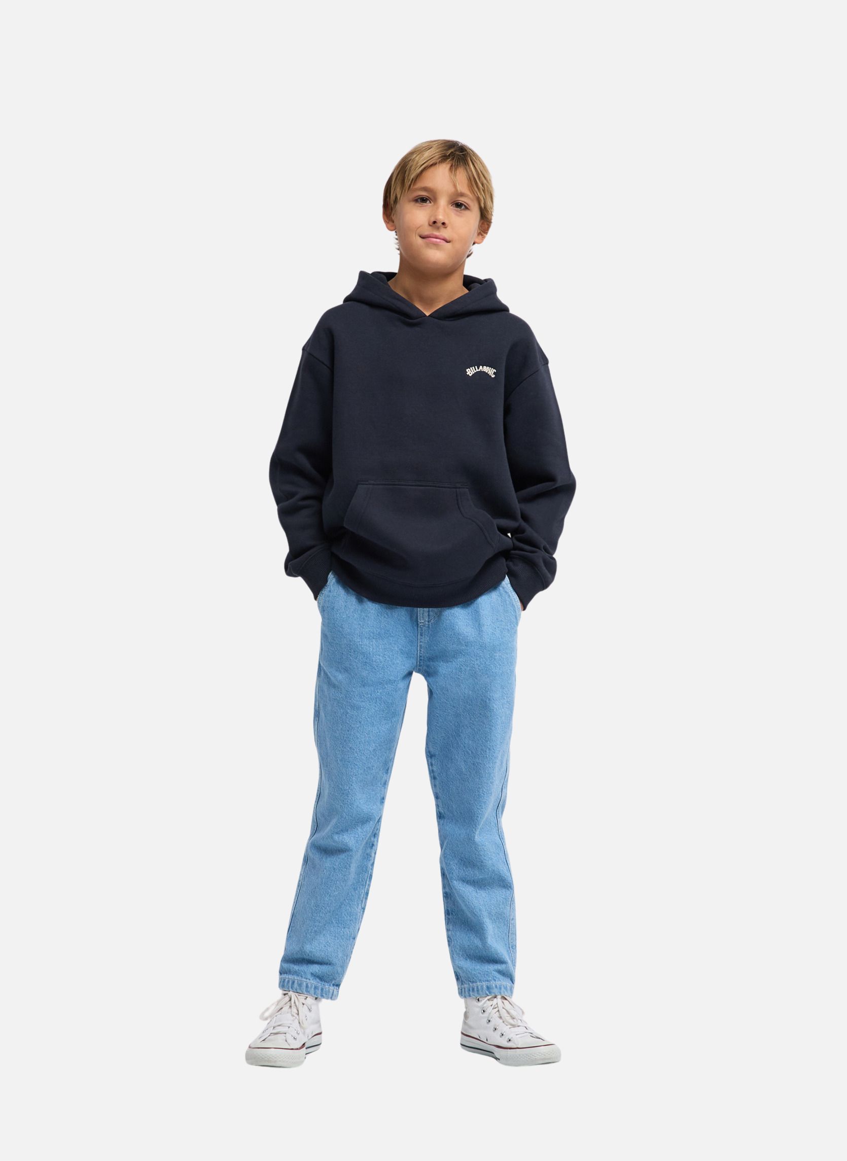 Sweats à capuche Arch Po garçon noir Billabong Sweats à capuche Arch Po garçon noir Noir