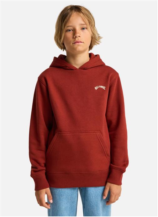 Billabong Sweats à capuche Arch Po garçon rouge