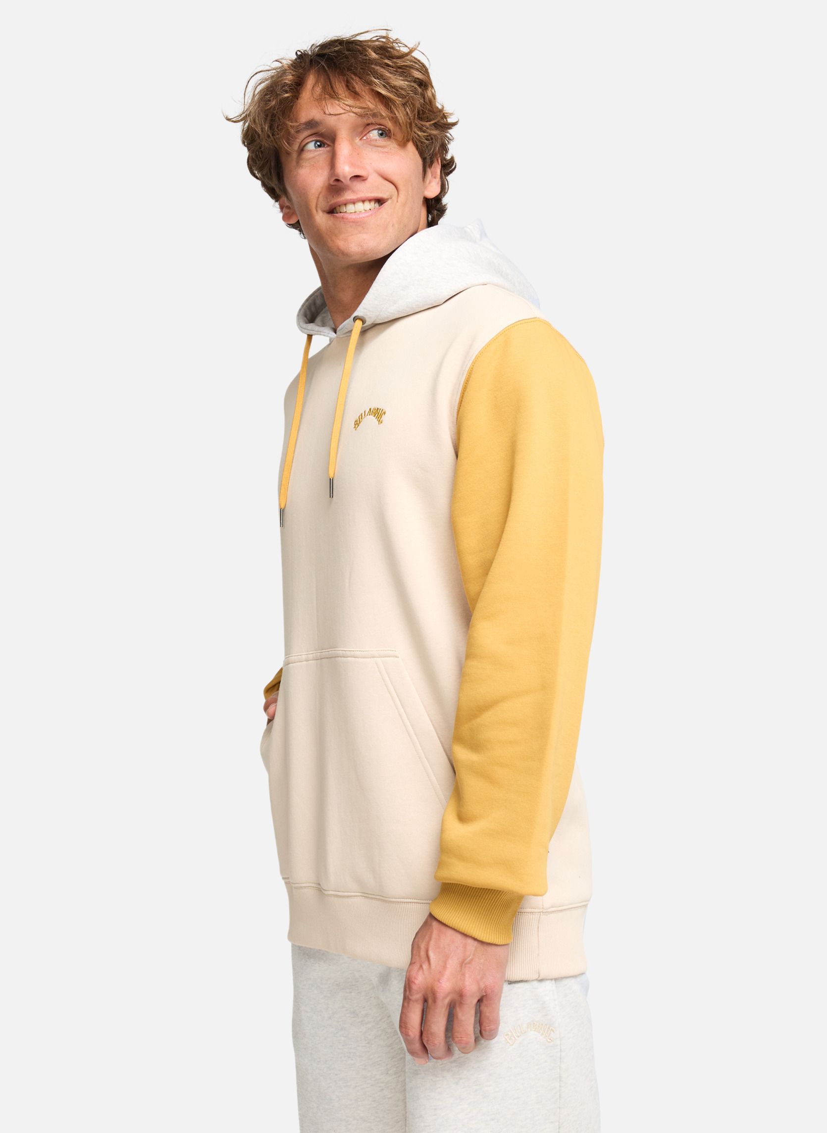 Sweats à capuche Arch Block Po homme beige Billabong Sweats à capuche Arch Block Po homme beige Beige