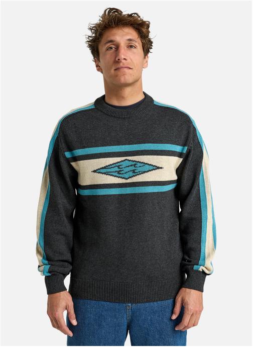 Billabong Sweats à capuche Unlock Diamond homme gris