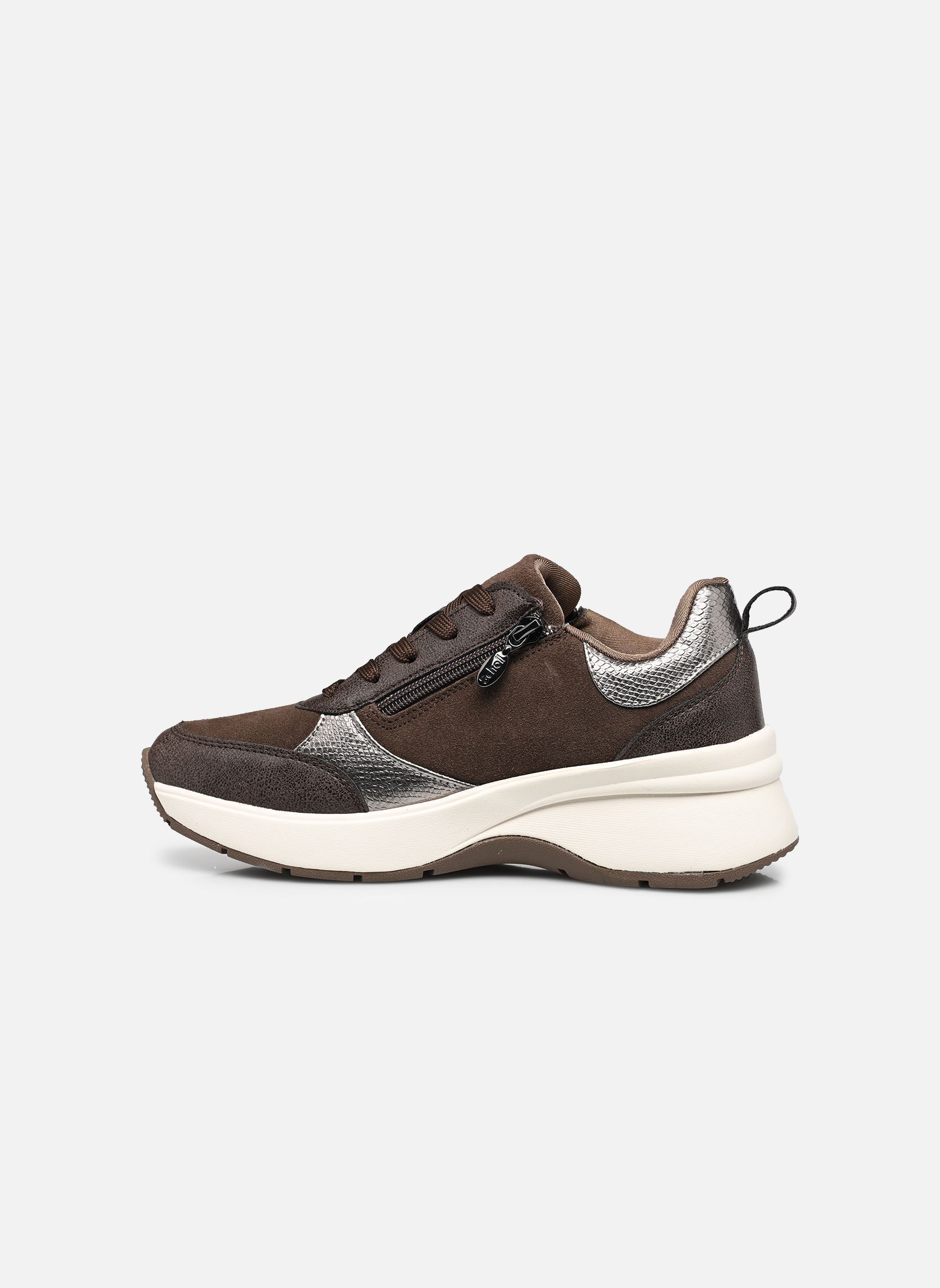 Sneakers VICTORIA COMFORT dames bruin Scholl Sneakers VICTORIA COMFORT dames bruin DARK TAUPE