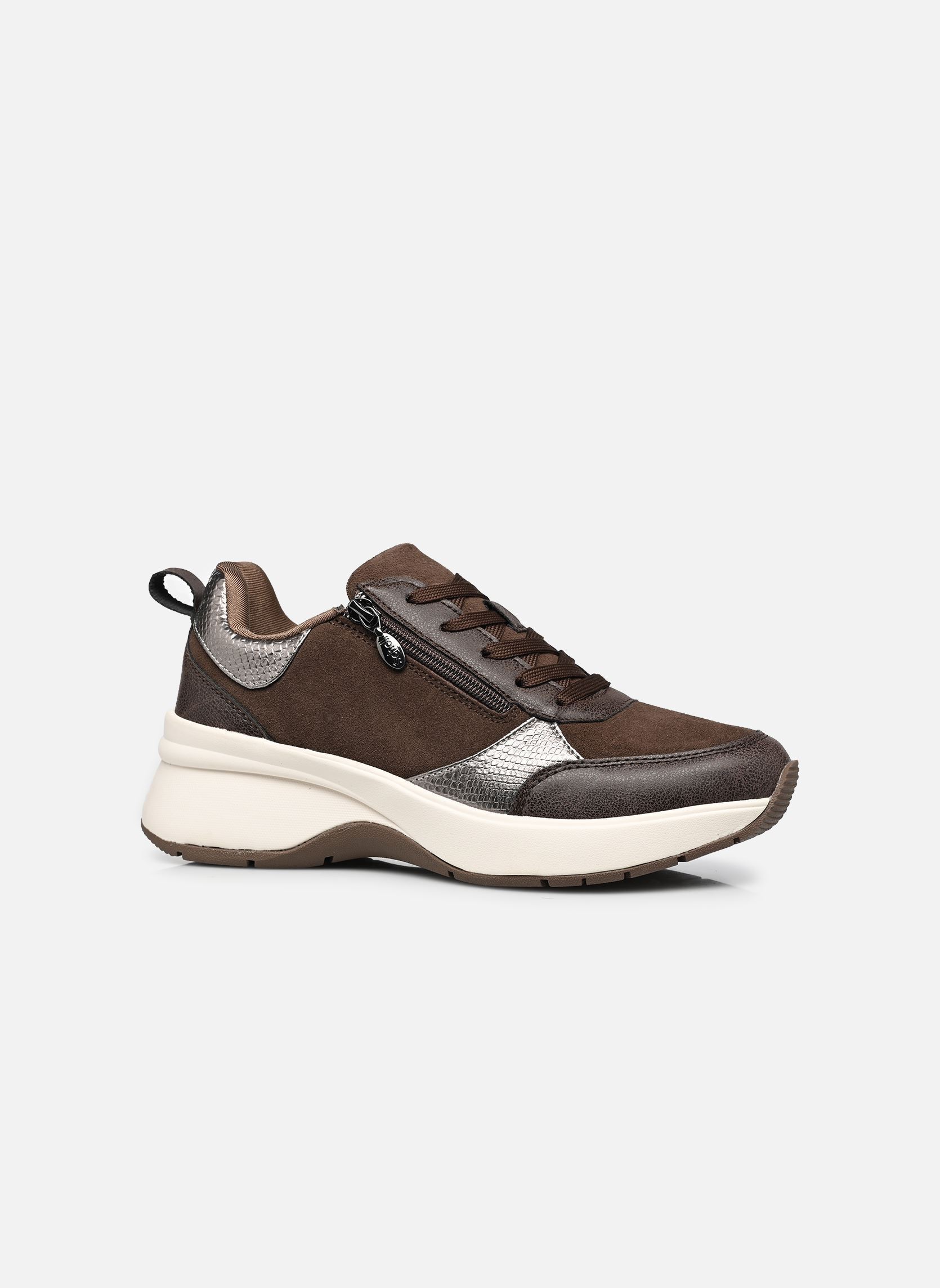 Sneakers VICTORIA COMFORT dames bruin Scholl Sneakers VICTORIA COMFORT dames bruin DARK TAUPE