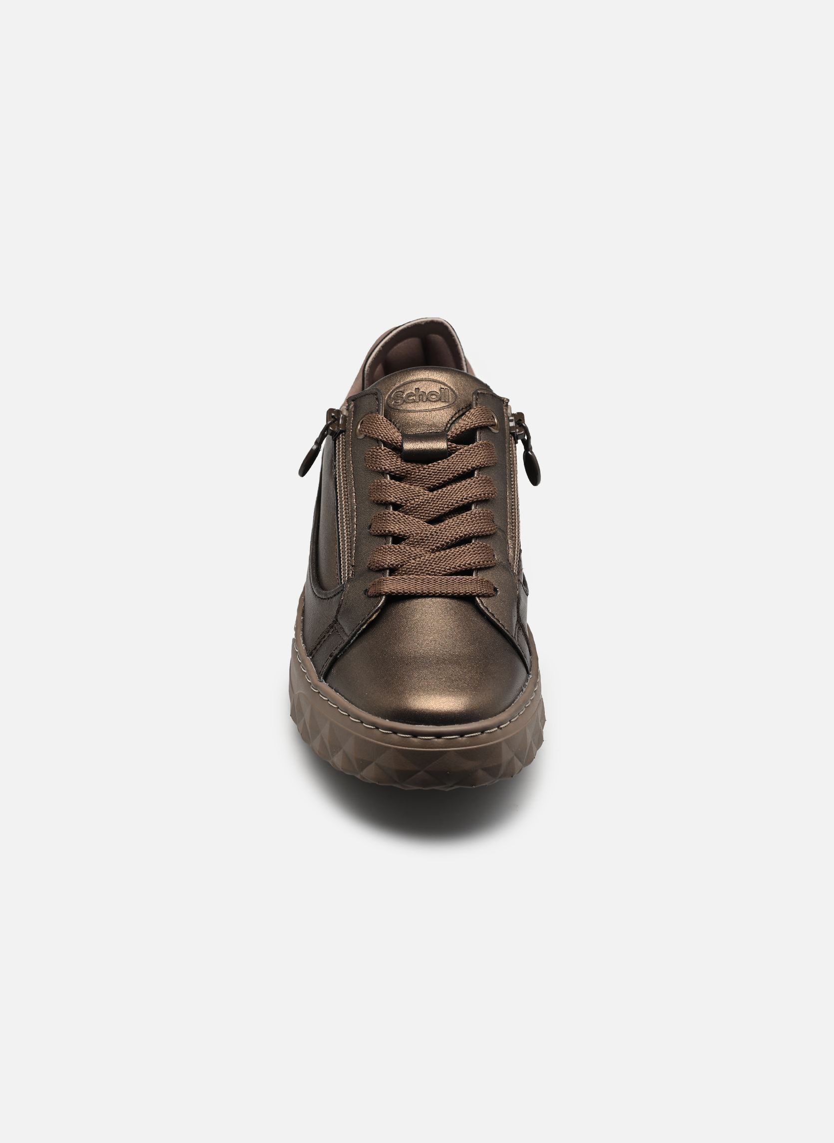 Sneakers URBAN ZIP COMFORT dames bruin Scholl Sneakers URBAN ZIP COMFORT dames bruin BROWN
