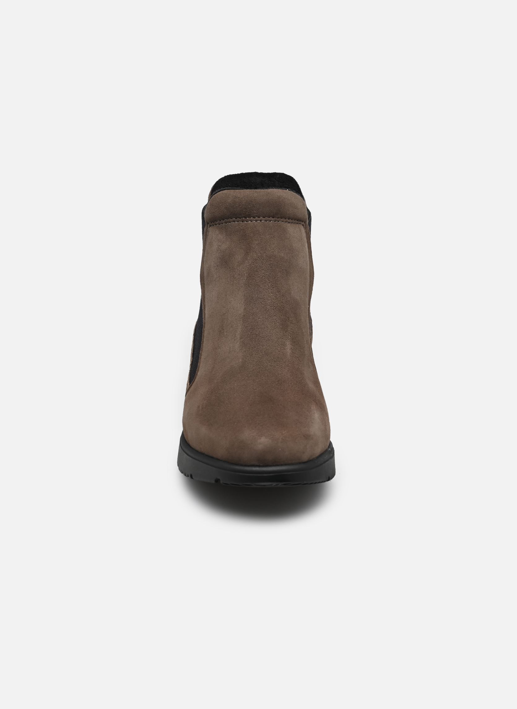 Enkellaarzen en boots GILLY ANKLE BOOT COMFORT dames bruin Scholl Enkellaarzen en boots GILLY ANKLE BOOT COMFORT dames bruin Dark Taupe
