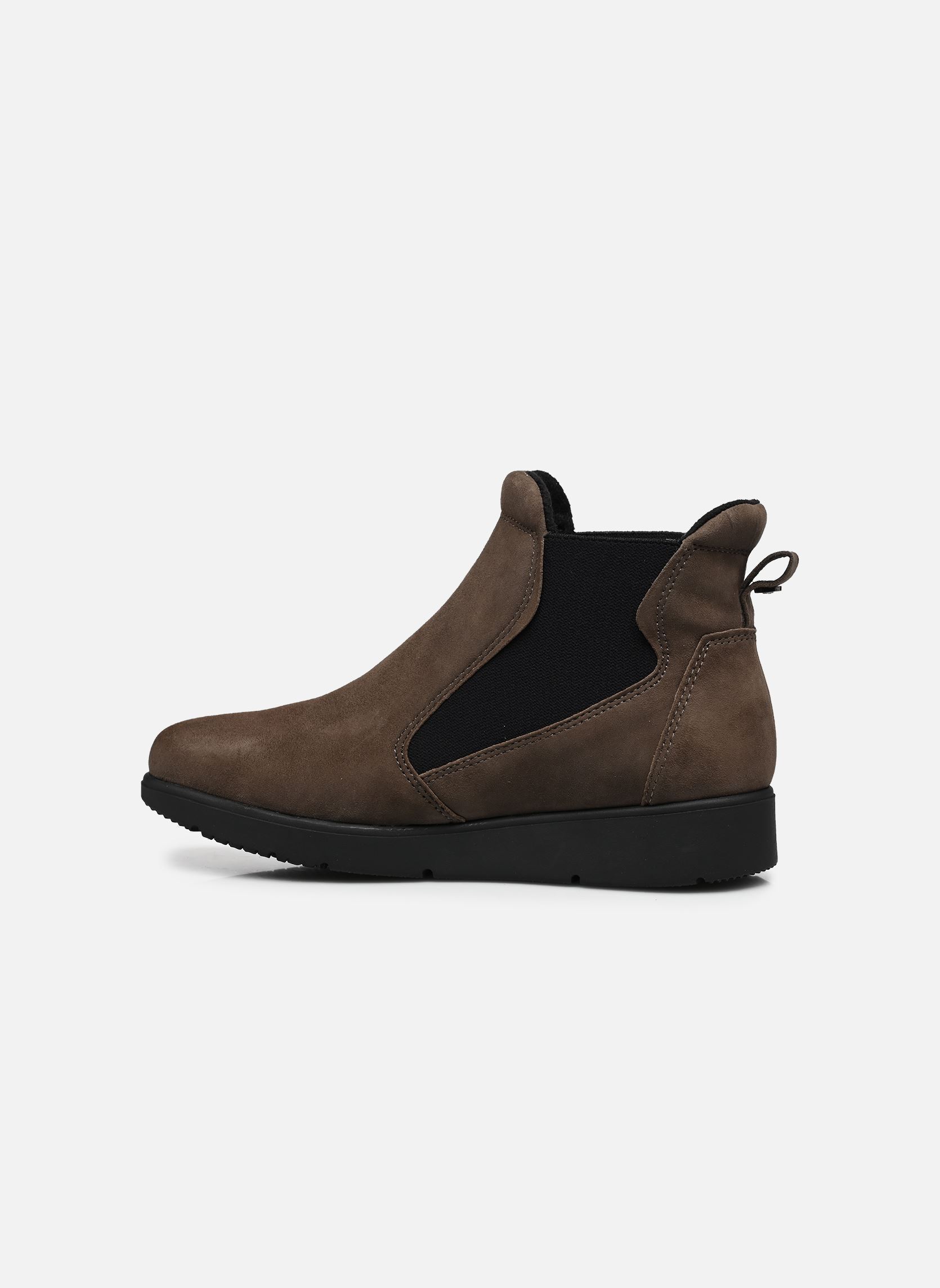 Enkellaarzen en boots GILLY ANKLE BOOT COMFORT dames bruin Scholl Enkellaarzen en boots GILLY ANKLE BOOT COMFORT dames bruin Dark Taupe