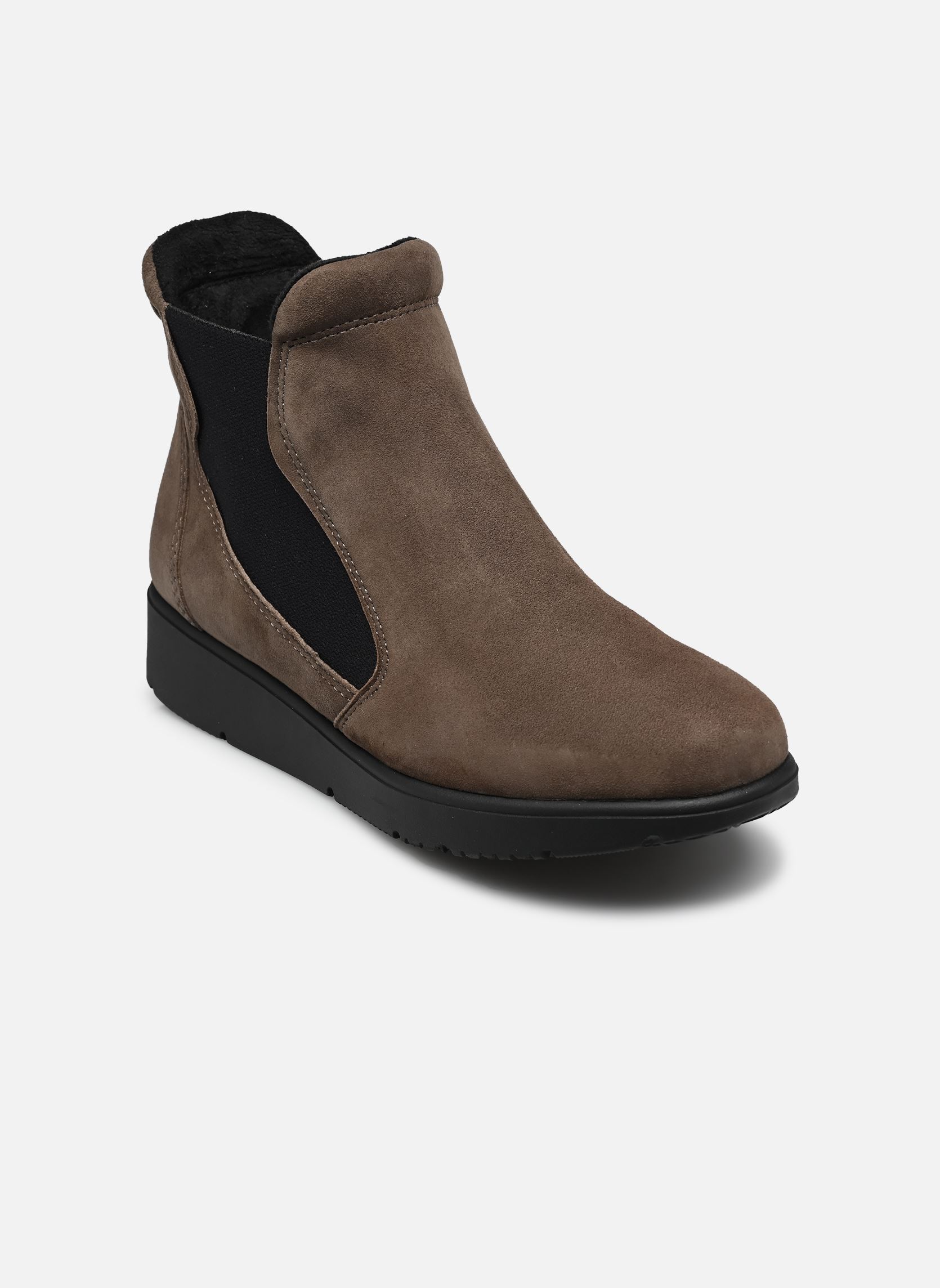 Enkellaarzen en boots GILLY ANKLE BOOT COMFORT dames bruin Scholl Enkellaarzen en boots GILLY ANKLE BOOT COMFORT dames bruin Dark Taupe