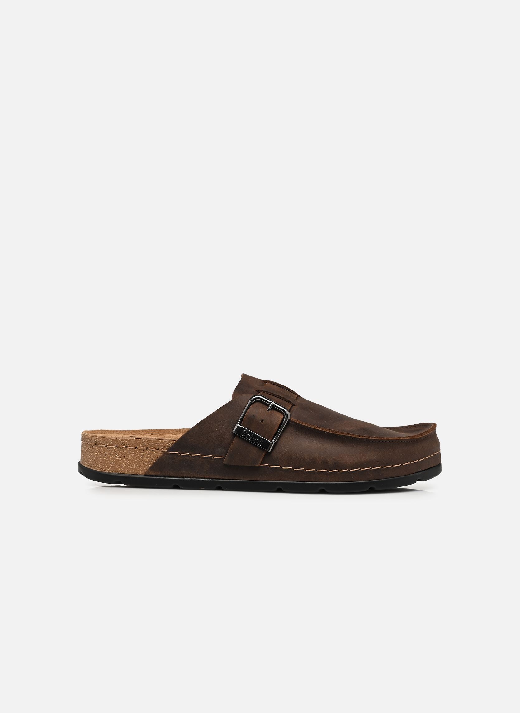Mules BORA MOCCASSIN MAN COMFORT homme marron Scholl Mules BORA MOCCASSIN MAN COMFORT homme marron Dark Brown