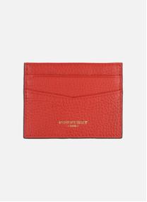Porte-cartes Club femme bordeaux