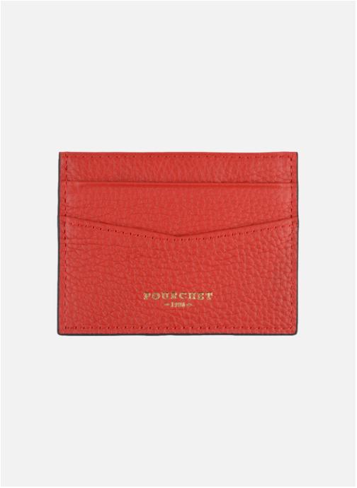 Pourchet Porte-cartes Club femme rouge