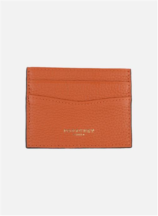 Pourchet Porte-cartes Club femme orange
