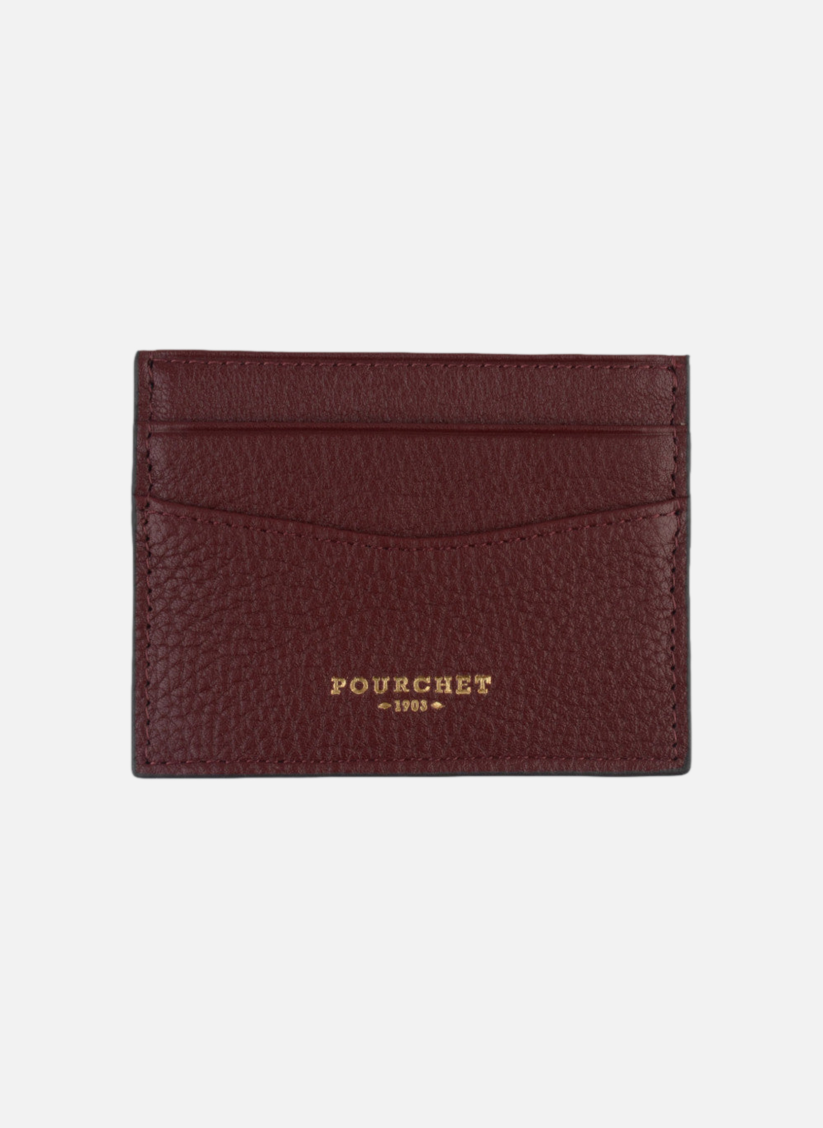 Porte-cartes Club femme bordeaux Pourchet Porte-cartes Club femme bordeaux Bordeaux