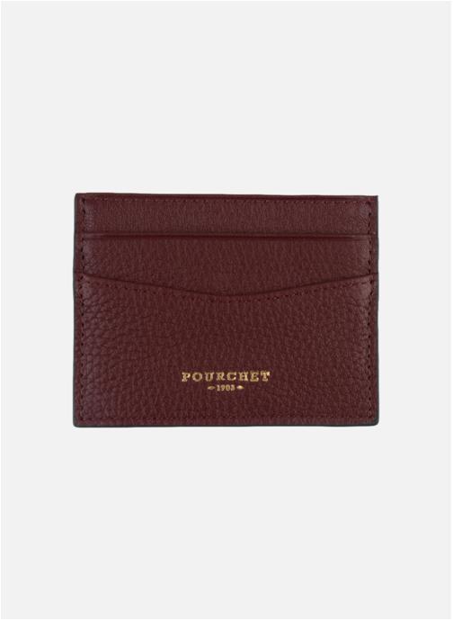 Pourchet Porte-cartes Club femme bordeaux