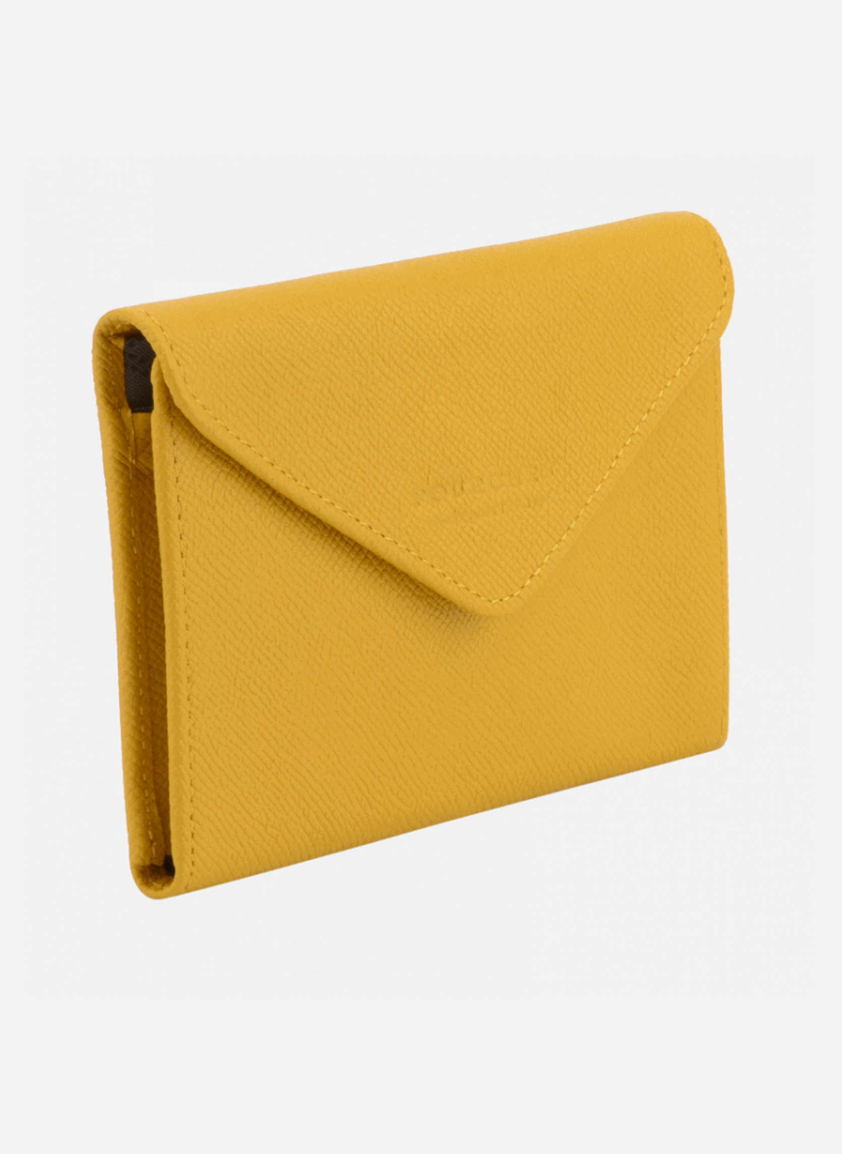 Portefeuilles Cassetta femme jaune Pourchet Portefeuilles Cassetta femme jaune Jaune