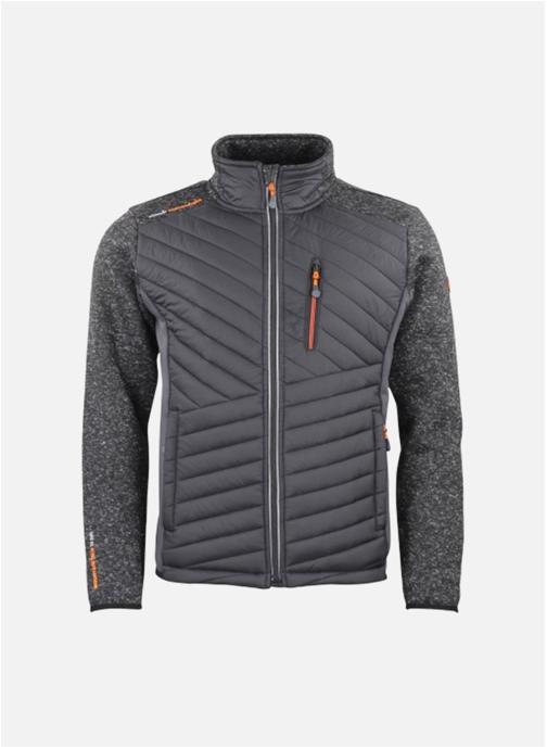 Peak Mountain Vestes polaires Blouson polaire CHACHA NOIR homme noir