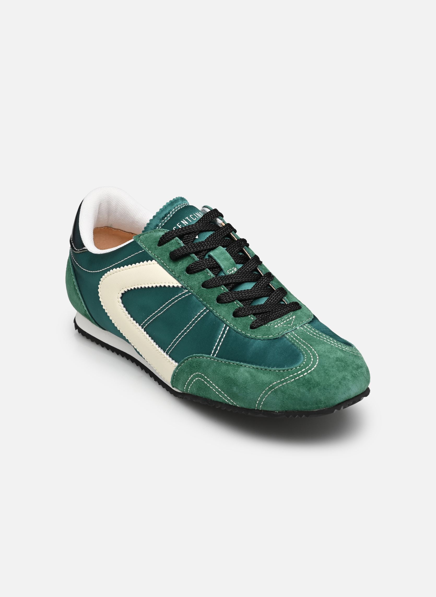 Baskets basses Nelly femme vert 0-105 Baskets basses Nelly femme vert EVERGREEN