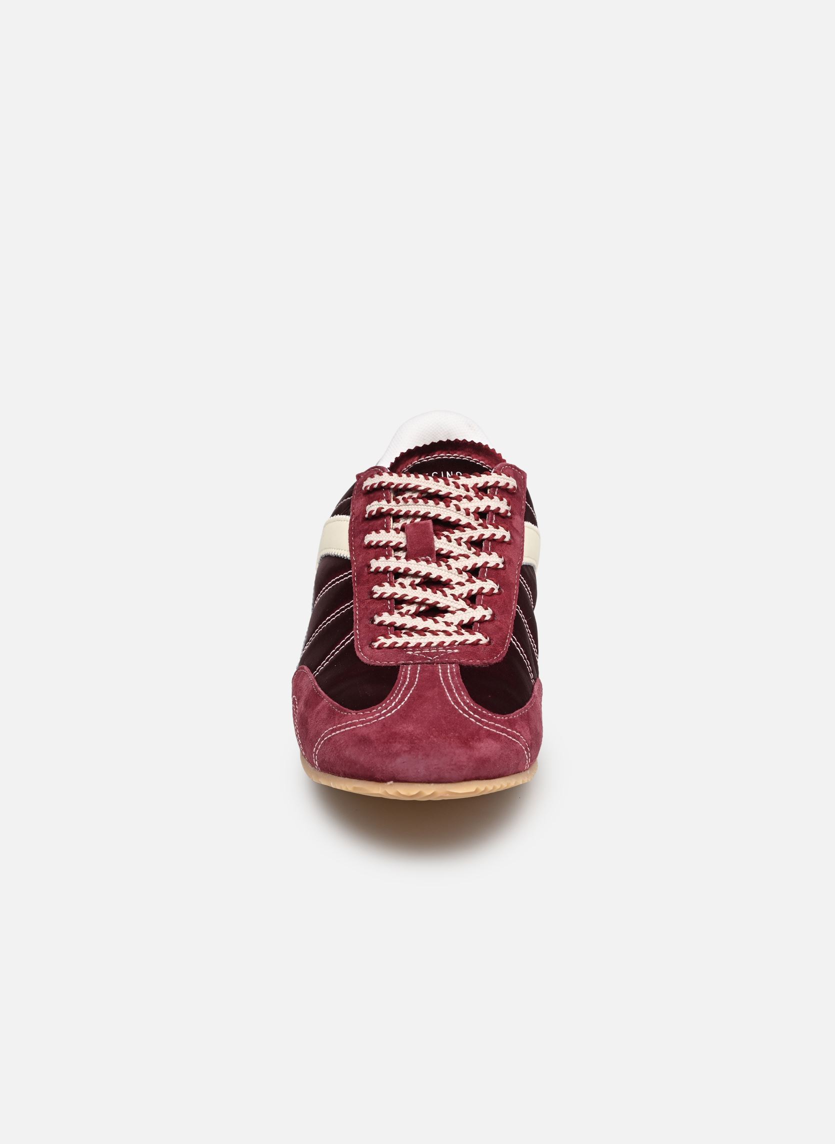 Baskets basses Nelly femme bordeaux 0-105 Baskets basses Nelly femme bordeaux GRENAT