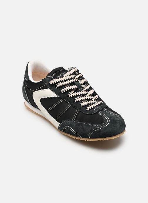 0-105 Baskets basses Nelly femme noir