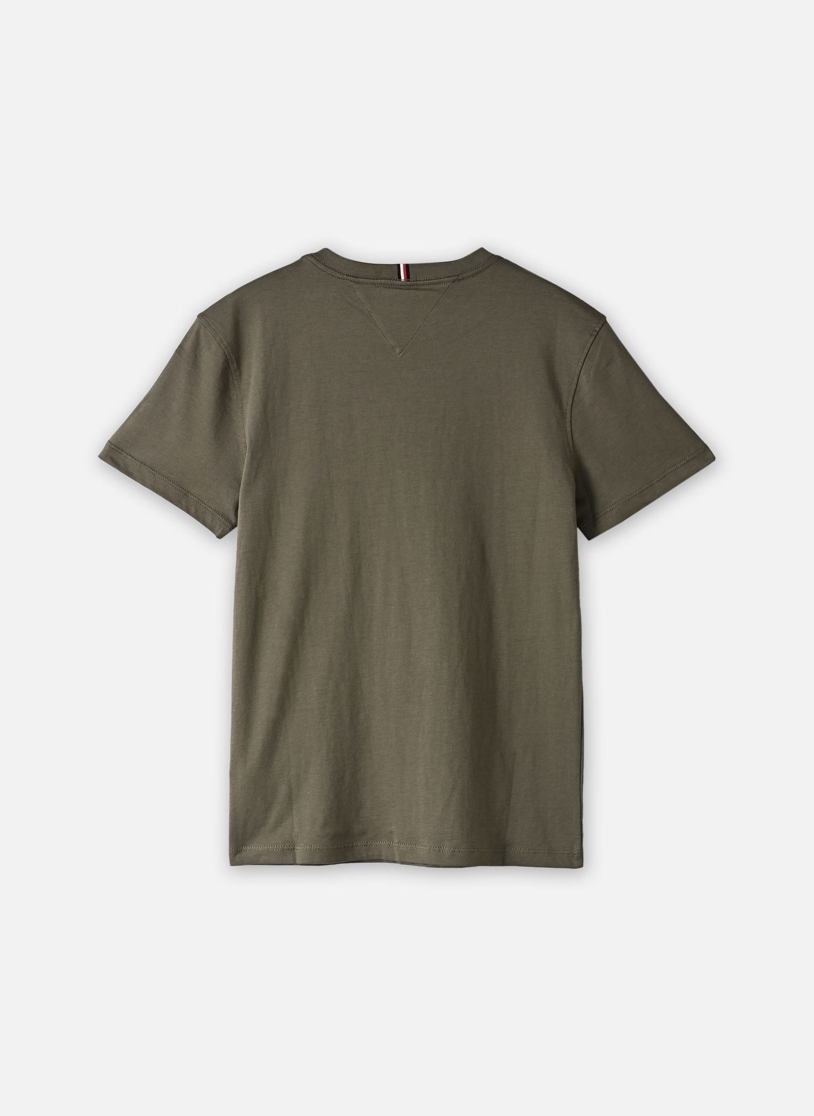 T-Shirts Essential Cotton Reg jungen grün Tommy Hilfiger T-Shirts Essential Cotton Reg jungen grün GHOST FERN