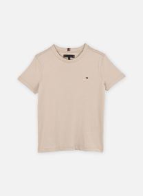Tee-shirts manches courtes Essential Cotton Reg garçon beige