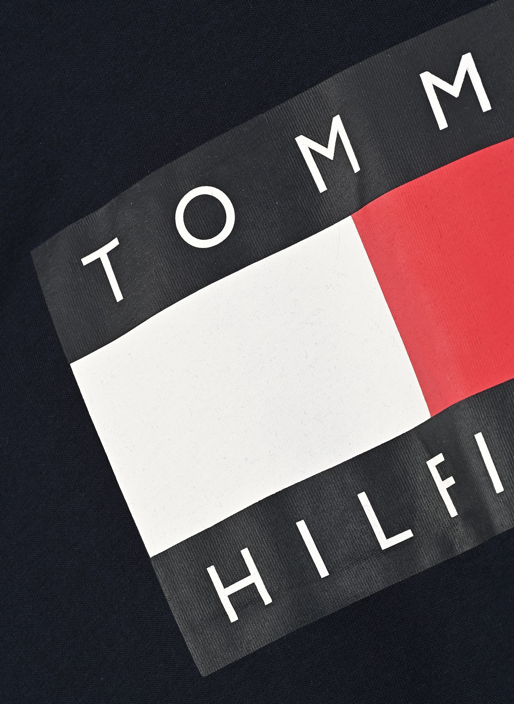 Tee-shirts manches courtes Heritage Printed Fla garçon bleu Tommy Hilfiger Tee-shirts manches courtes Heritage Printed Fla garçon bleu DARK NIGHT NAVY