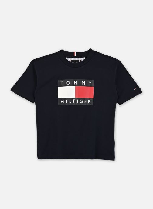 Tommy Hilfiger Tee-shirts manches courtes Heritage Printed Fla garçon bleu