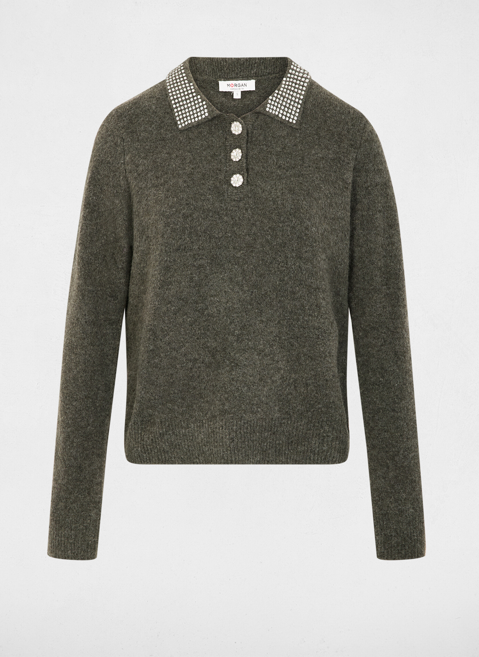Pull ras du cou en maille Next | La Redoute