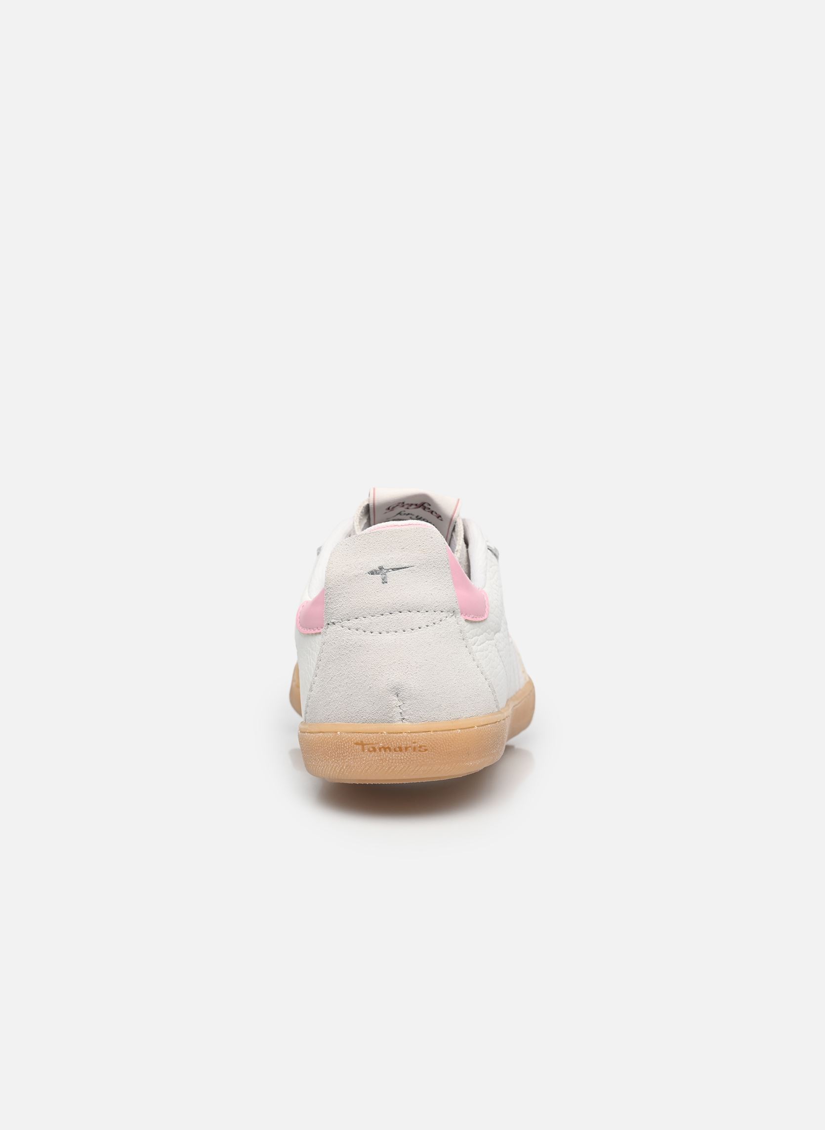 Lage sneakers 23609-46 dames wit Tamaris Lage sneakers 23609-46 dames wit WHITE/ROSE