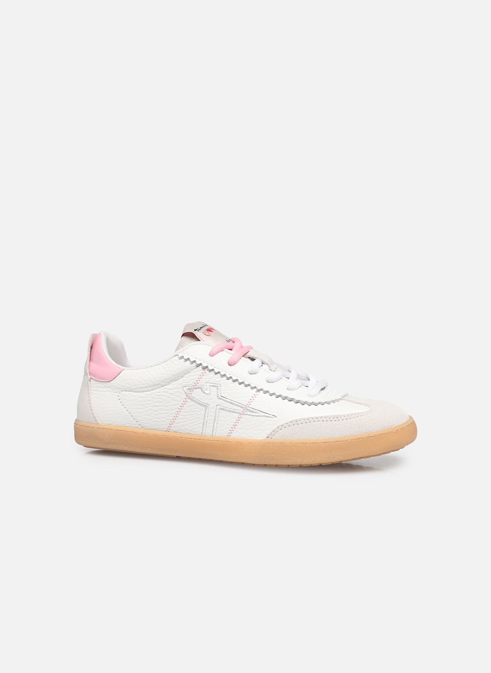 Lage sneakers 23609-46 dames wit Tamaris Lage sneakers 23609-46 dames wit WHITE/ROSE