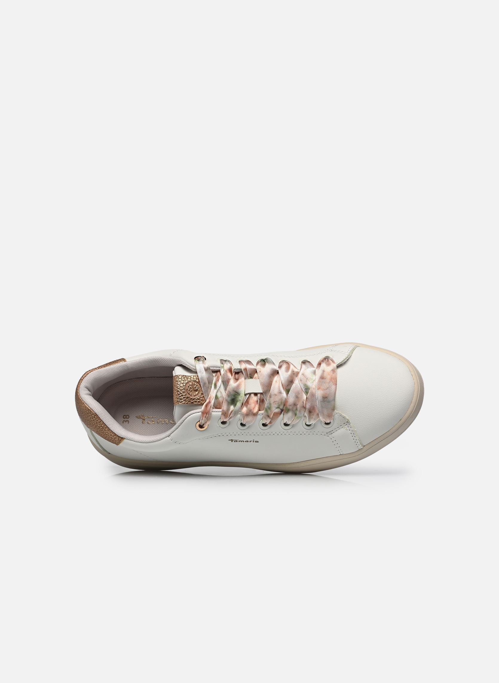 Lage sneakers 23720-43 dames wit Tamaris Lage sneakers 23720-43 dames wit OFFWHITE COMB