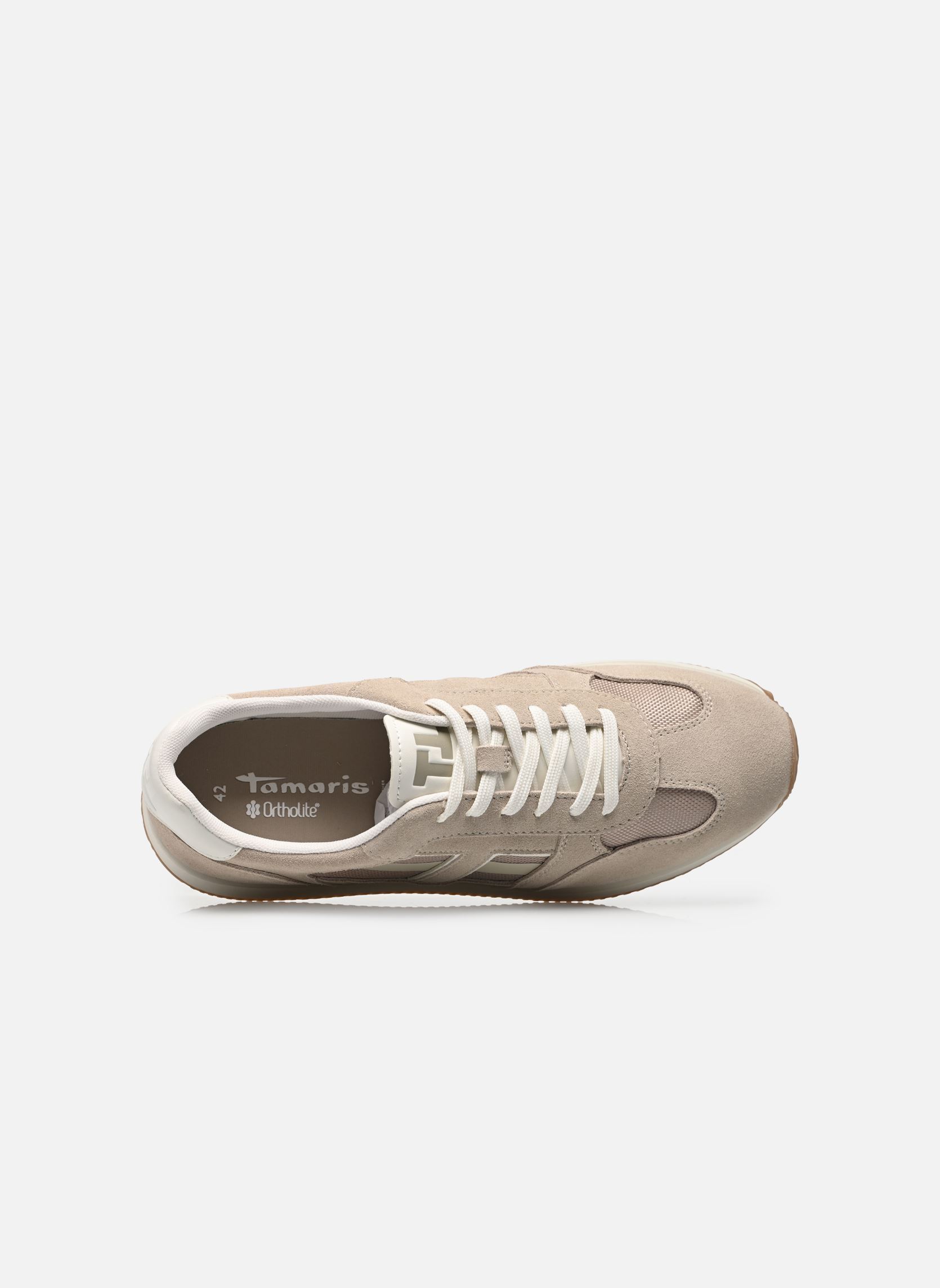 Baskets basses 13606-46 homme beige Tamaris Baskets basses 13606-46 homme beige BEIGE
