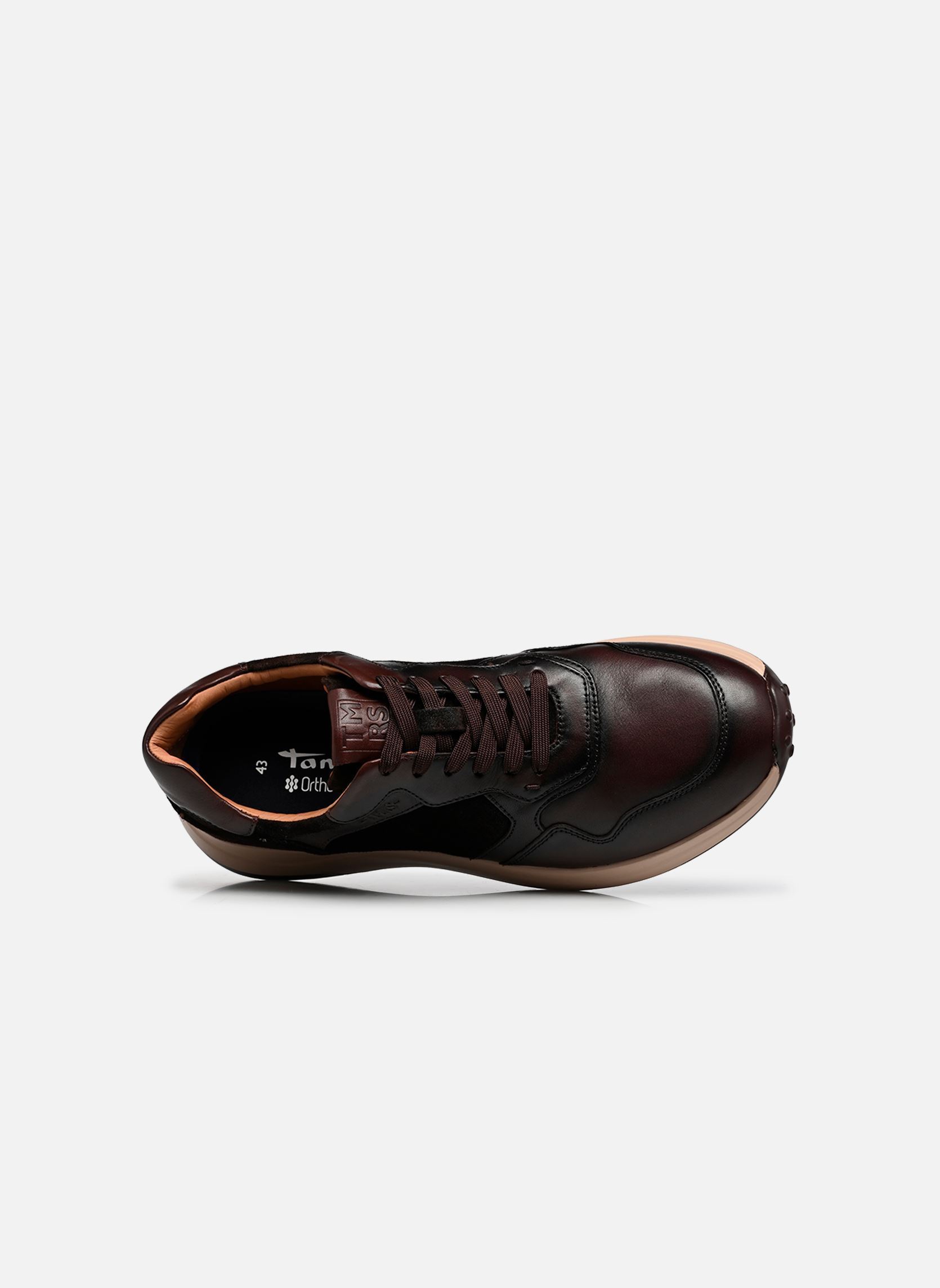 Lage sneakers 13623-46 heren bruin Tamaris Lage sneakers 13623-46 heren bruin MOCCA